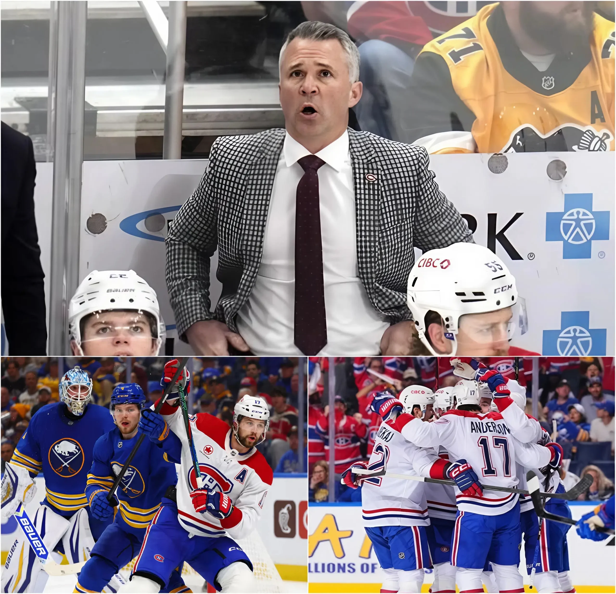 Cover Image for 🚨🚨Il y a 3 minutes : La LNH a secoué le monde du hockey en congédiant d’urgence deux membres de son équipe d’arbitrage vidéo suite à des allégations d’implication dans un grave scandale de matchs truqués après la victoire 3-2 des Canadiens de Montréal contre les Sabres de Buffalo en quarts de finale de la LNH.