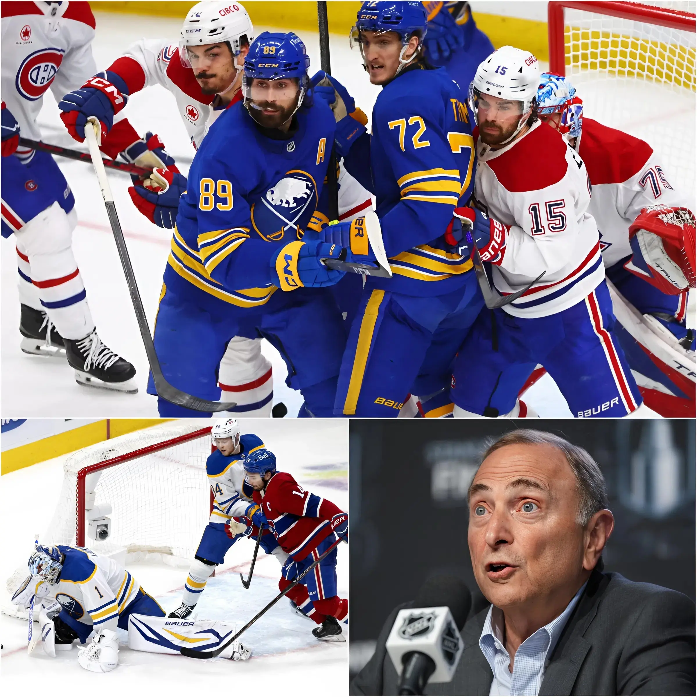 Cover Image for « Je ne peux pas accepter ce résultat… Ils étaient favorisés ! » – L’entraîneur-chef des Sabres de Buffalo a stupéfié tout le monde