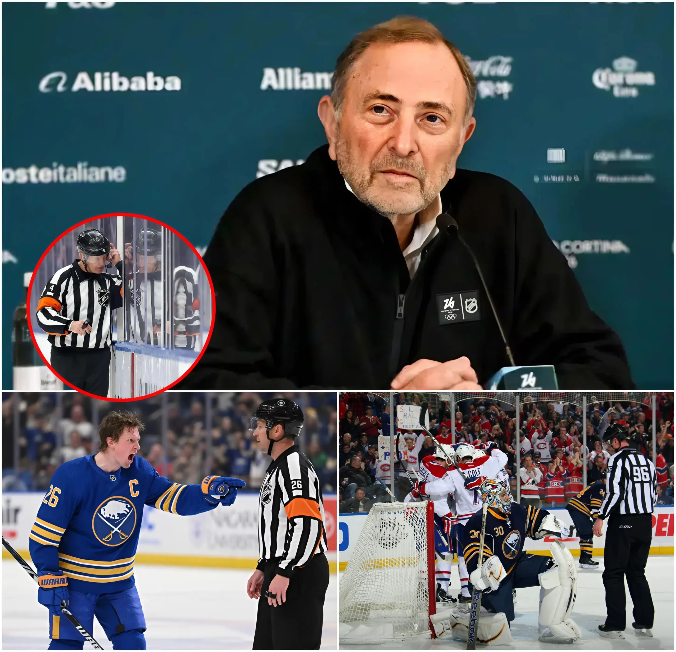Cover Image for 🔥🔥 « ON A ÉTÉ VOLÉS !» — Quelques secondes seulement après leur amère défaite 3-2 face aux Canadiens de Montréal en quarts de finale de la LNH, la star des Sabres de Buffalo, Rasmus Dahlin, a explosé de colère sur la glace.
