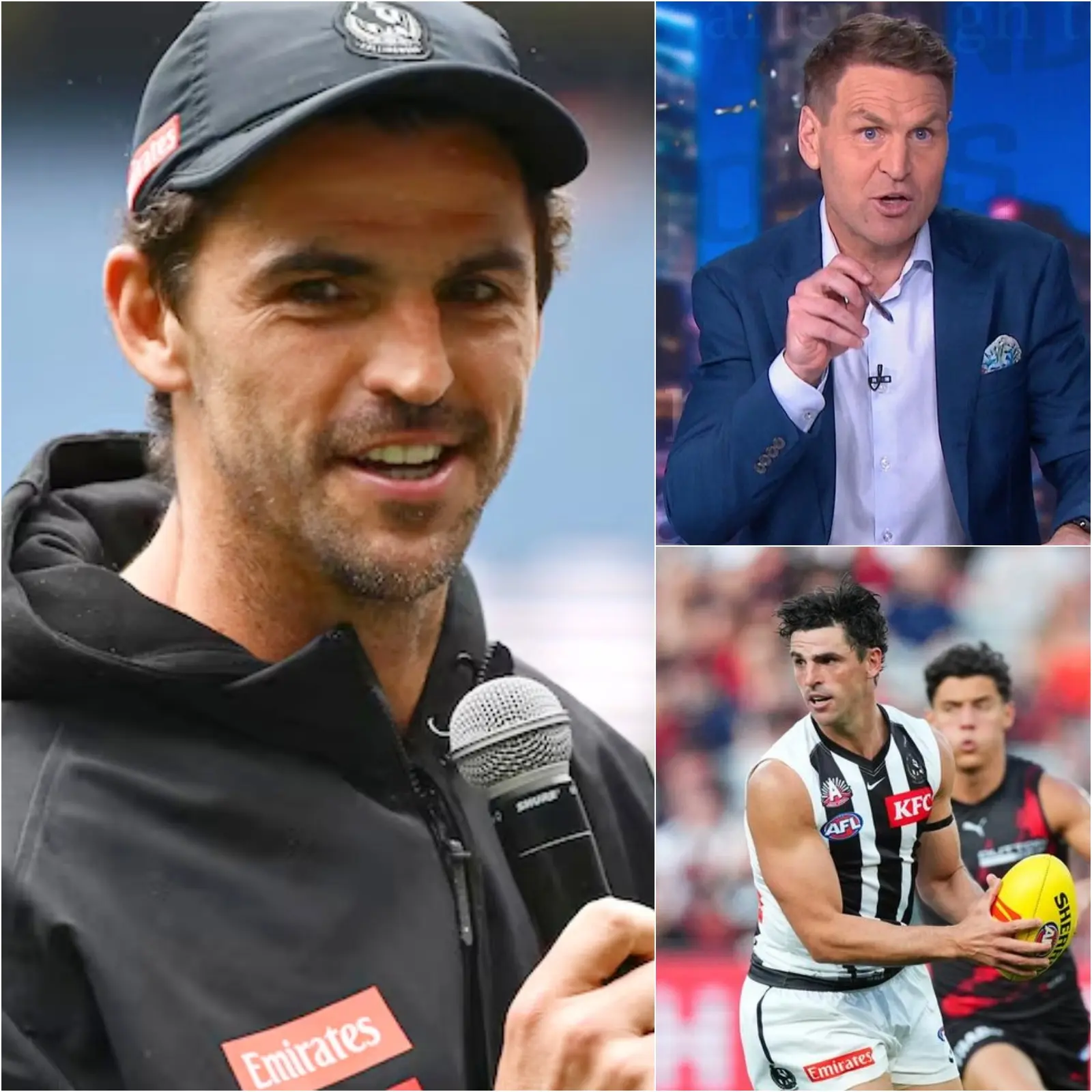 Cover Image for 💥“SOMETHING REALLY DOESN’T ADD UP!” — Collingwood legend Scott Pendlebury has a tense showdown with Kane Cornes over the milestone storm — expσsing a HIDDEN SECRET no one was supposed to notice…😲👇