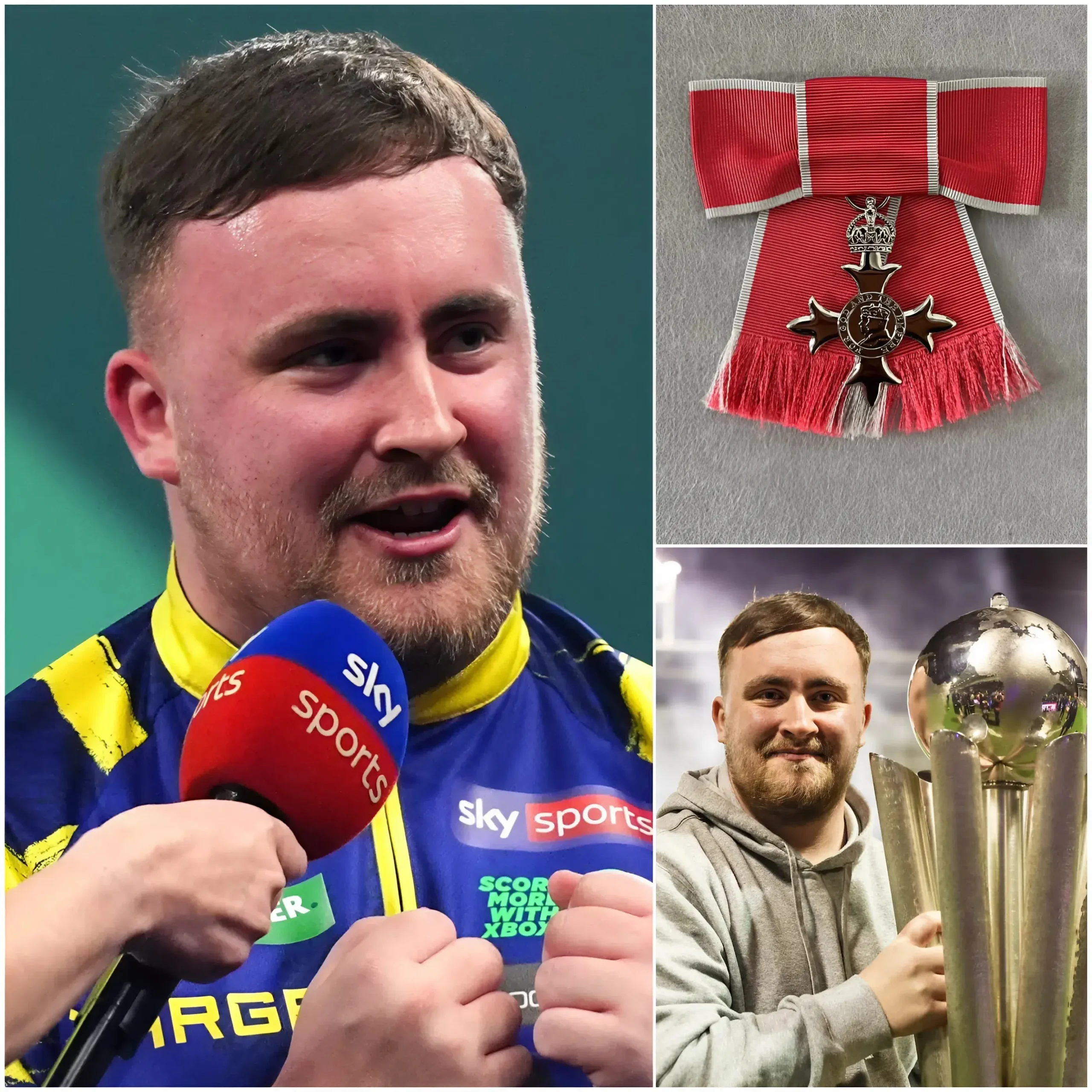 Cover Image for 🚨GOOD NEWS: Luke Littler is reportedly very close to receiving an MBE honor personally awarded by the British royal family following the young star’s tireless contributions to the sport.