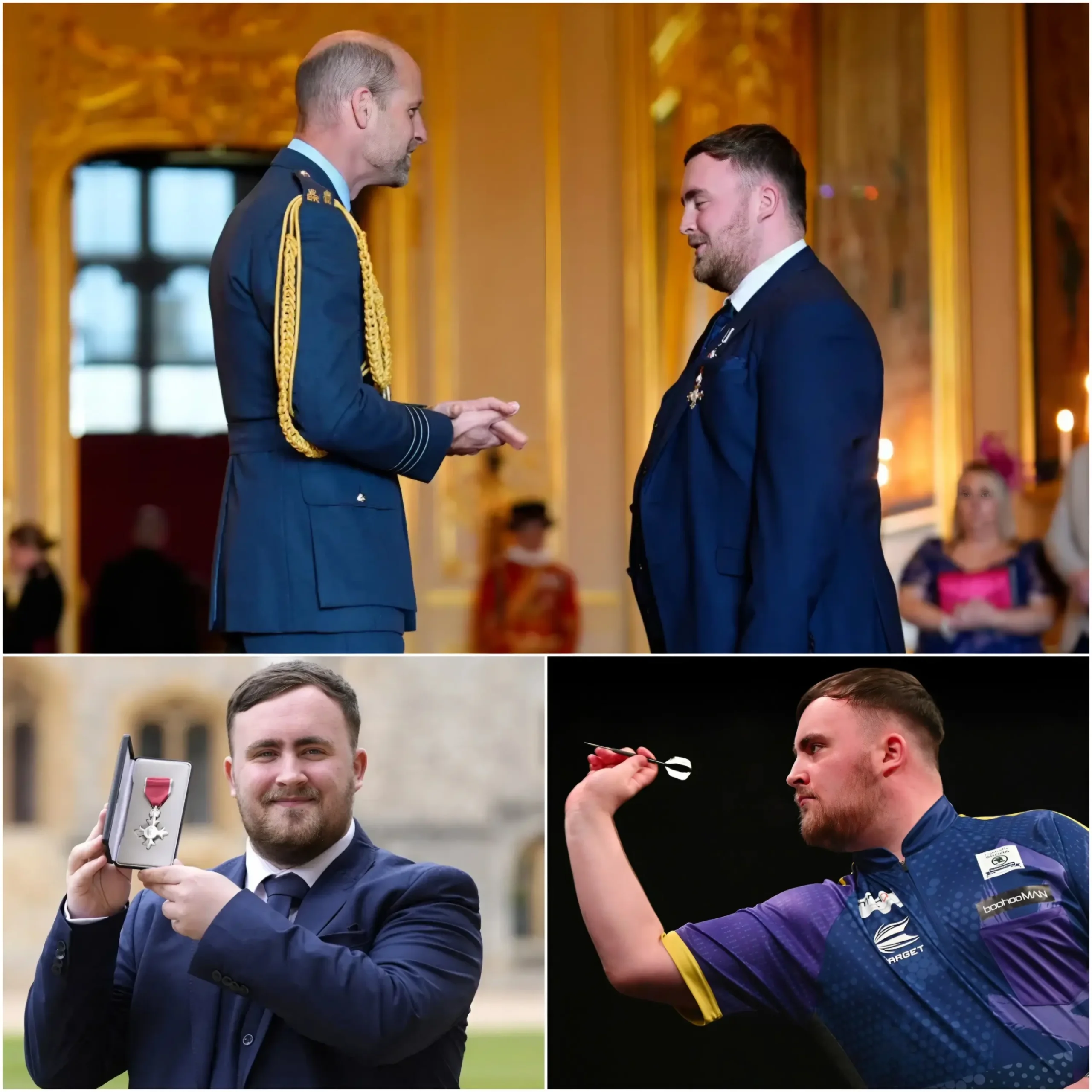 Cover Image for 🏅 “It wasn’t just the achievements… but something truly special that convinced the Royal Family to make an exception for Luke Littler.”