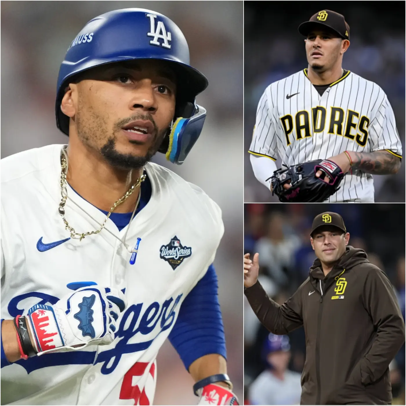Cover Image for BREAKING NEWS 15 MINUTES AGO: San Diego Padres manager Craig Stammen and star Manny Machado have each been slapped with a massive $275,000 USD fine and a one-game suspension for their unsportsmanlike conduct