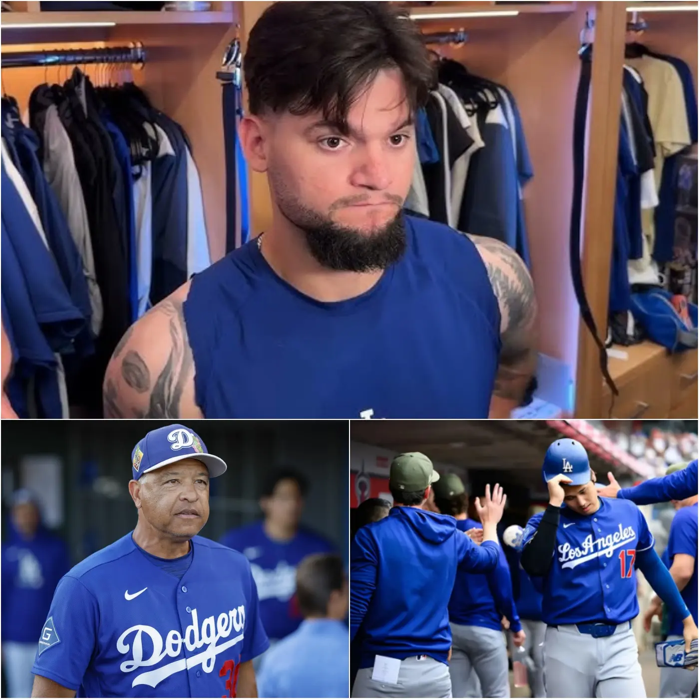 Cover Image for “I’D RATHER SIT ON THE BENCH THAN PLAY WITH HIM!” — Andy Pages exploded after the 5-4 victory over the Padres, demanding that the coaching staff immediately remove a specific Dodgers player