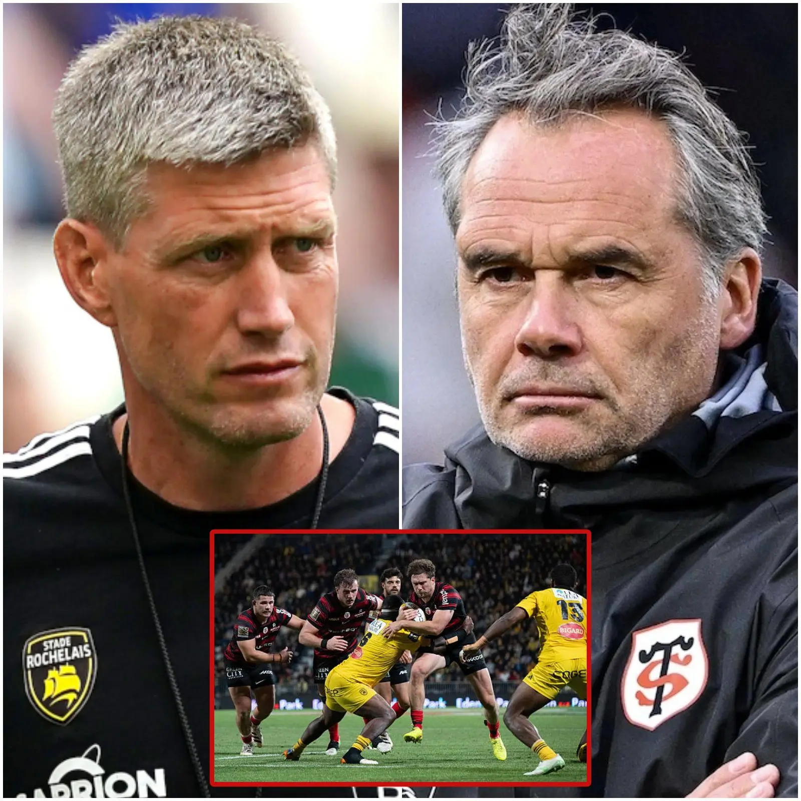 Cover Image for DERNIÈRES NOUVELLES : Le tableau d’affichage indiquait Stade Rochelais 38 – Stade Toulousain 10, pourtant ce qui s’est produit après le coup de sifflet final a laissé une impression encore plus dure que l’écart constaté sur la pelouse.