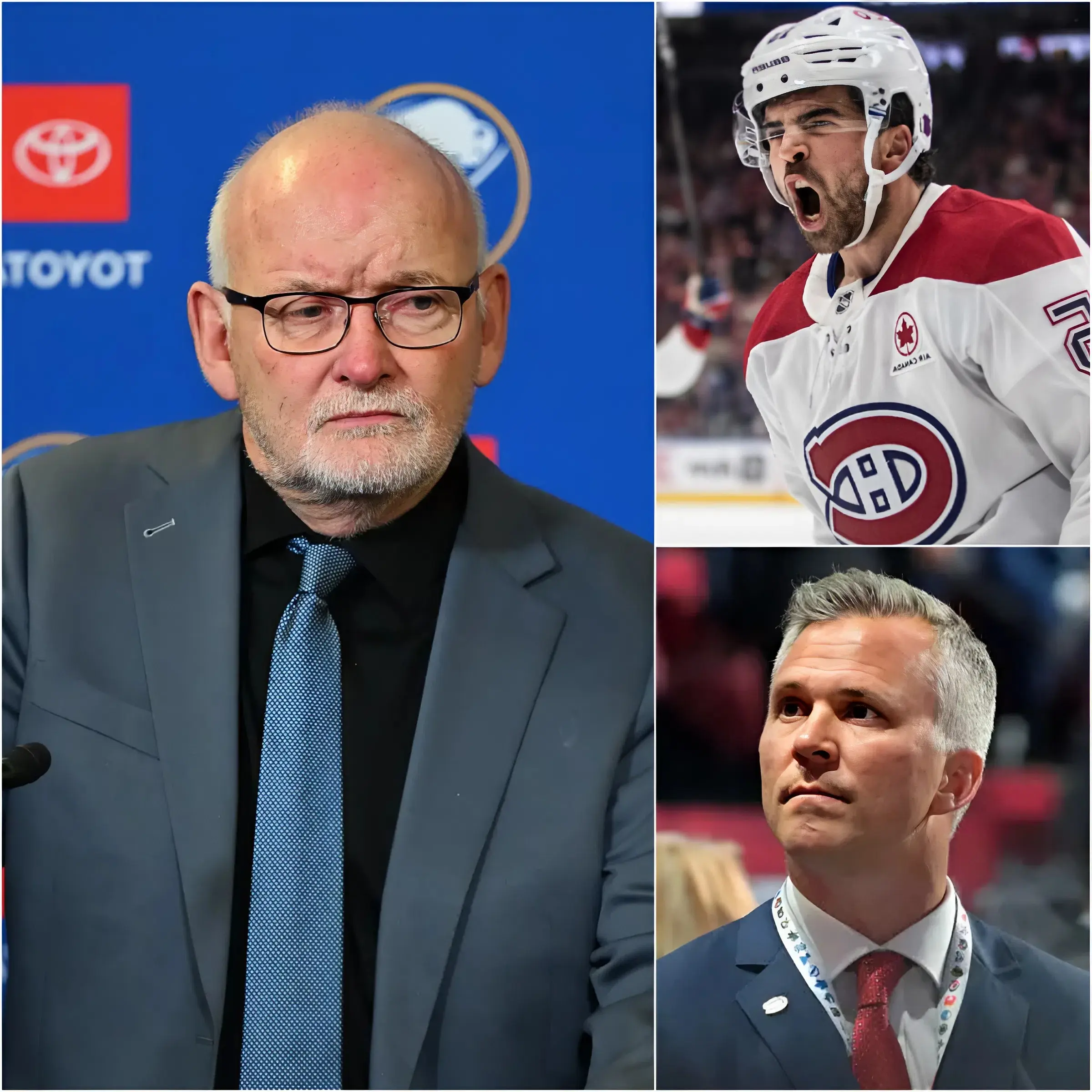 Cover Image for « C’était un but valable ! La main de Newhook a touché la batte avant que le palet n’entre dans le filet. Notre gardien était clairement obstrué ! Si cela s’était produit à Buffalo, le but aurait été immédiatement refusé. La LNH protège délibérément Montréal ! »