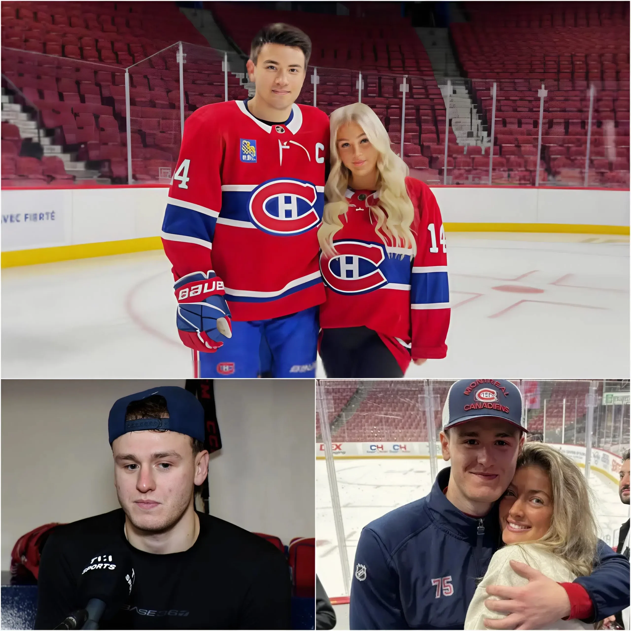 Cover Image for 💝💪IL Y A 5 MINUTES : Après la victoire lors du match 7, la star de la NHL Jakub Dobeš a fondu en larmes en révélant une SURPRISE HEUREUSE concernant sa petite amie, Alexiss Williams, laissant le public à la fois