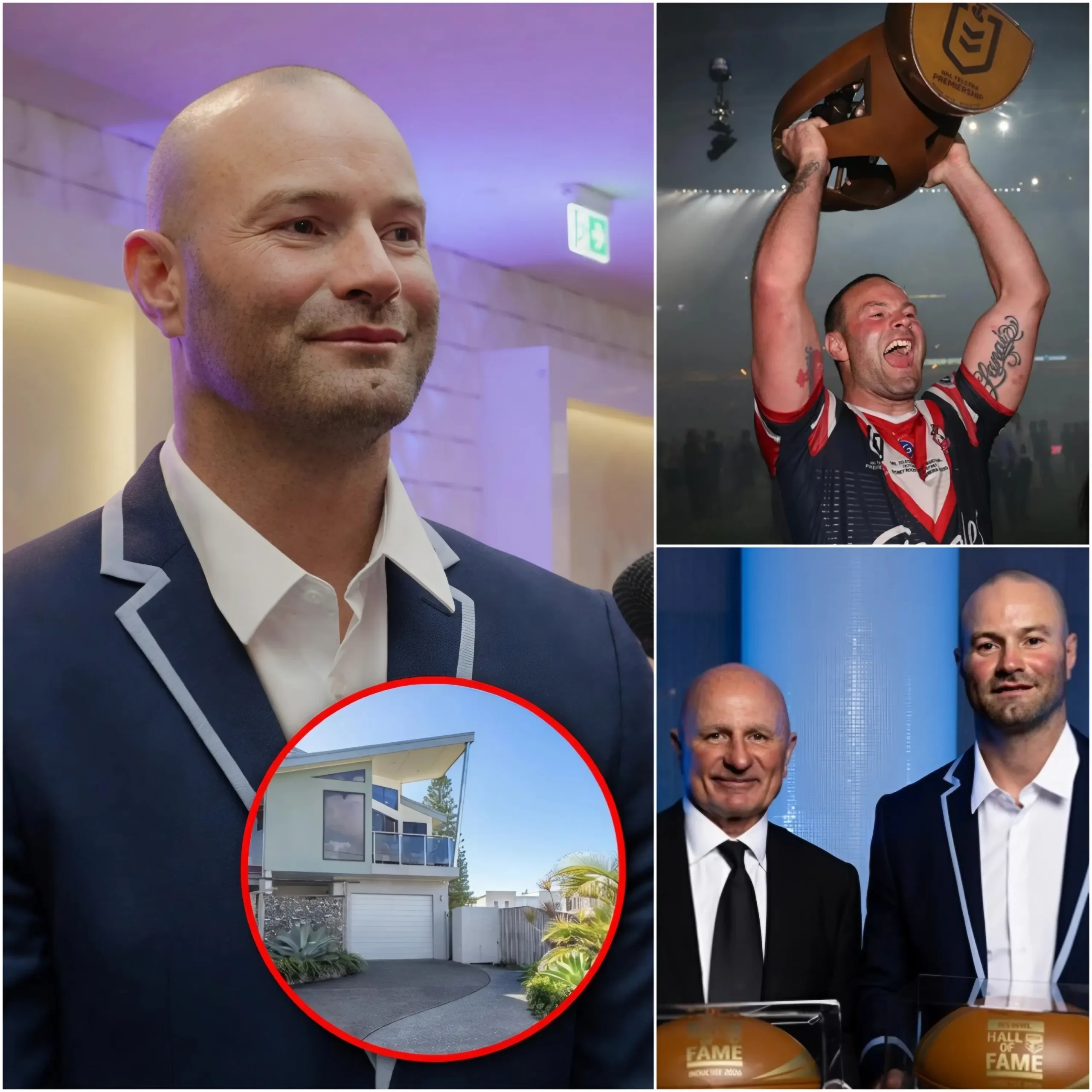 Cover Image for 🚨🏠 BREAKING NEWS Sydney Roosters legend Boyd Cordner has shockingly decided to put his longtime North Coast holiday home on the market for a very special reason following his induction into the Hall of Fame.