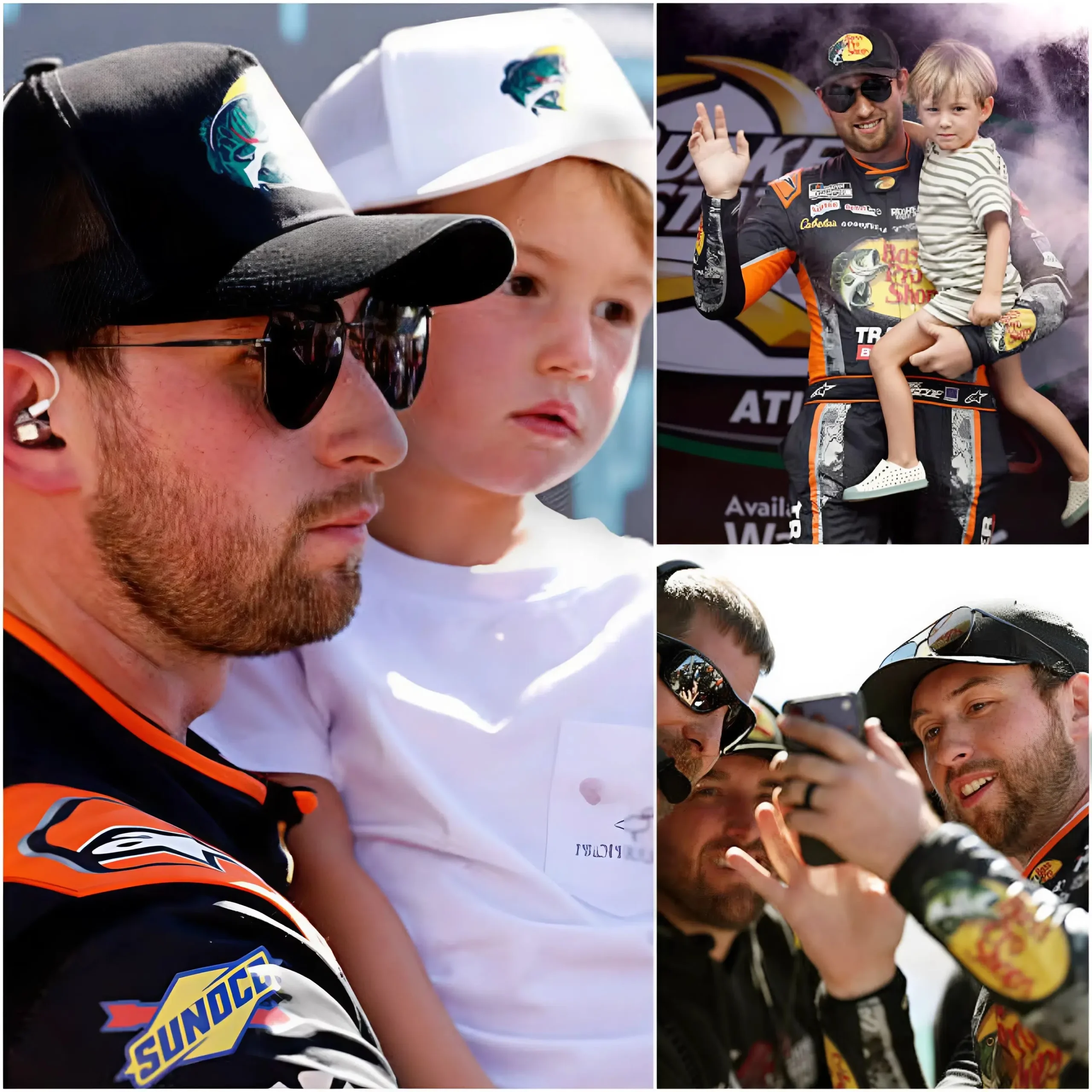 Cover Image for â¤ď¸ âA hug, endless strength: Chase Briscoeâs secret weapon after an incredibly tough race.â After failing to defend his All-Star Race title, Chase Briscoe left the track completely exhausted. But a hug from his son erased all his fatigue.