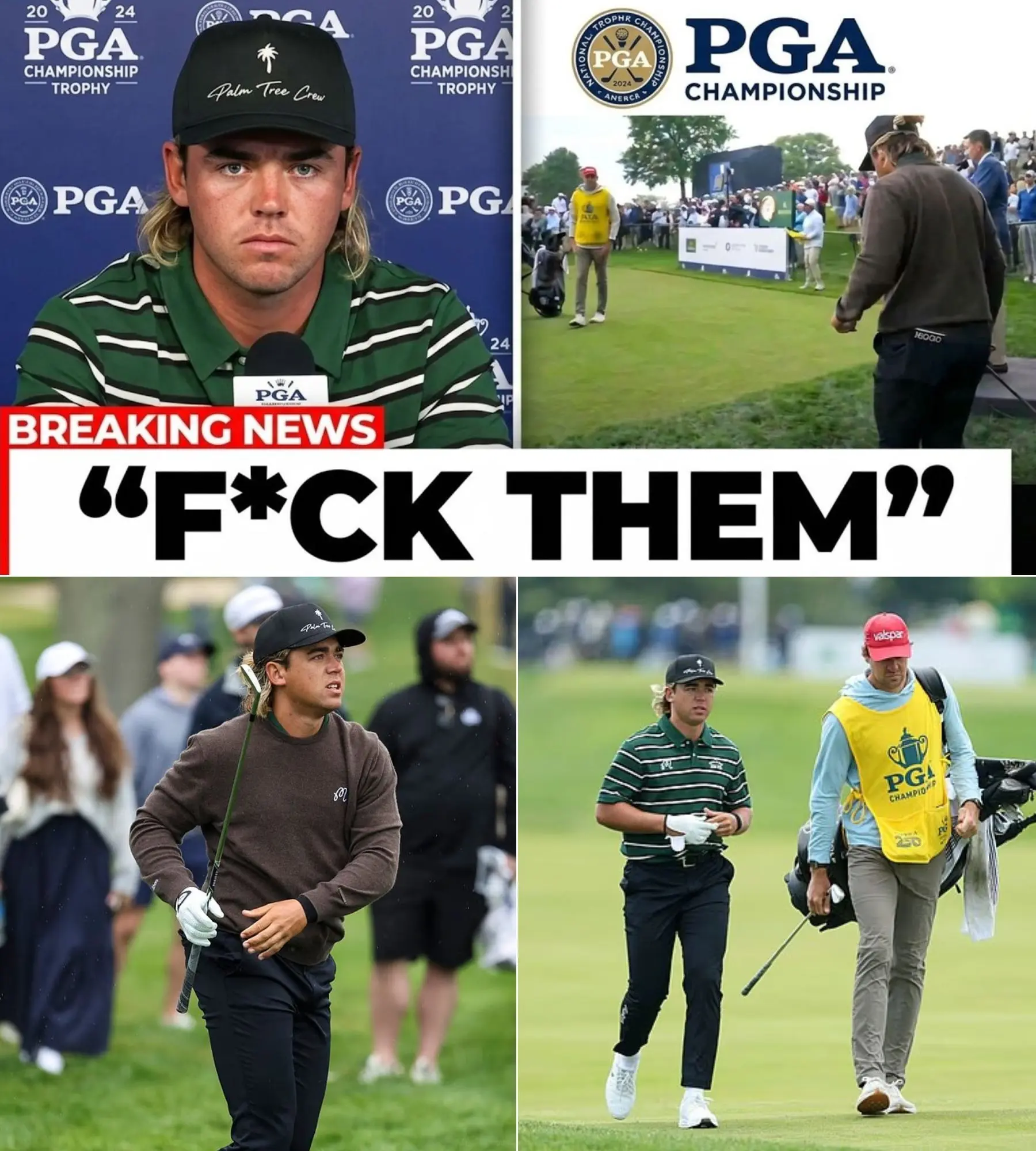 Cover Image for Golf Fans Stunned as Garrick Higgo Gives âBizarreâ Excuse for PGA Penalty