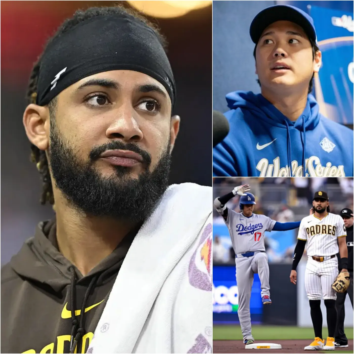 Cover Image for âWE WERE ROBBED OF A WIN!â Padres standout Fernando TatĂs Jr. could no longer contain his anger following the crushing loss to the Los Angeles Dodgers, voicing sharp accusations that the umpires had clearly tilted decisions in favor of Shohei Ohtani