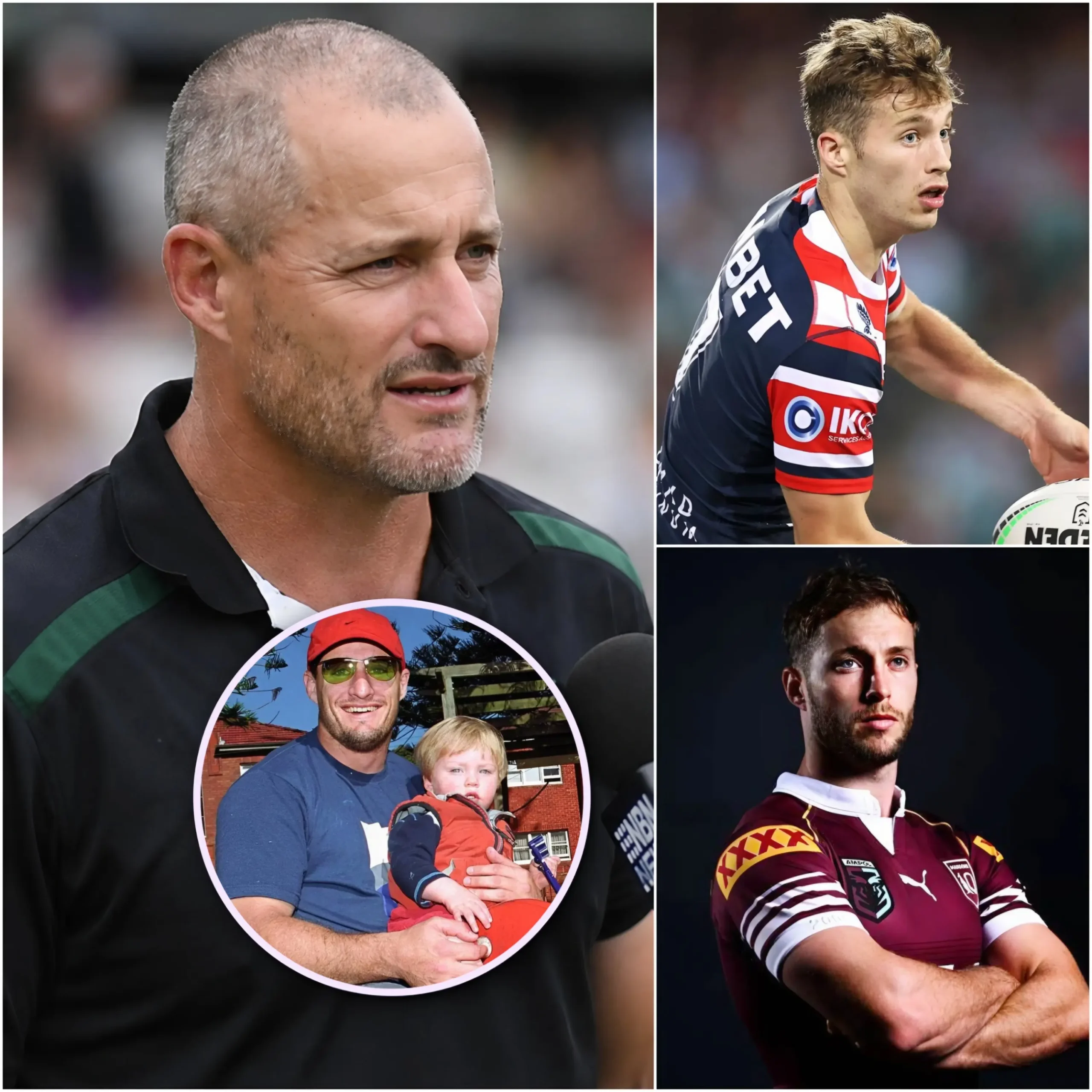 Cover Image for 💔 THE SECRET BEHIND THE “LITTLE GUY” OF THE ROOSTERS Ben Walker, father of Sam Walker, revealed a crazy ordeal his son endured throughout his rookie season just to secure his spot in the Sydney Roosters lineup at such a young age.