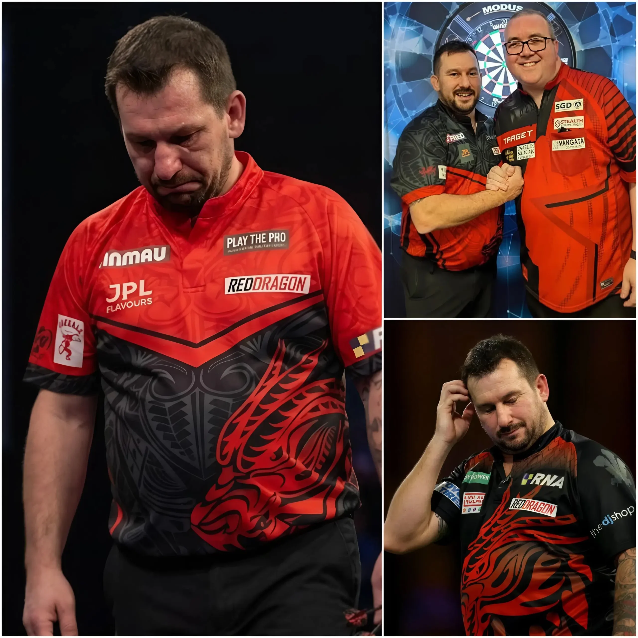 Cover Image for 🚨15 MINUTES AGO: Jonny Clayton has just sent an URGENT request to the Premier League Darts organizers. Jonny did not hesitate to ask for the match between himself and Stephen Bunting to be rescheduled due to a particularly urgent personal reason that has left the darts community stunned…