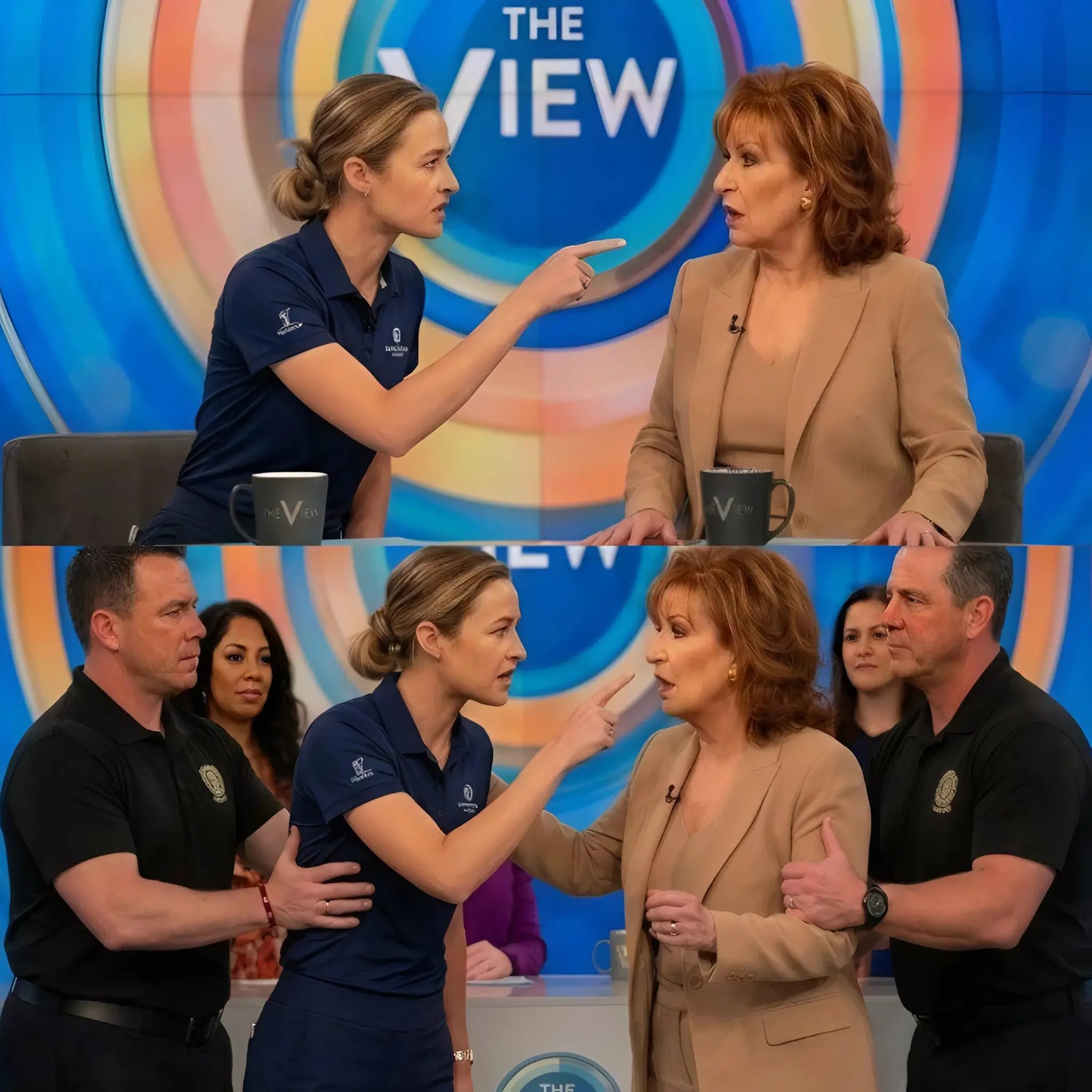 Cover Image for đšBy the time Joy Behar shouted, âENOUGH â CUT IT NOW, GET HER OUT OF HERE!â, the tension had already reached its breaking point.