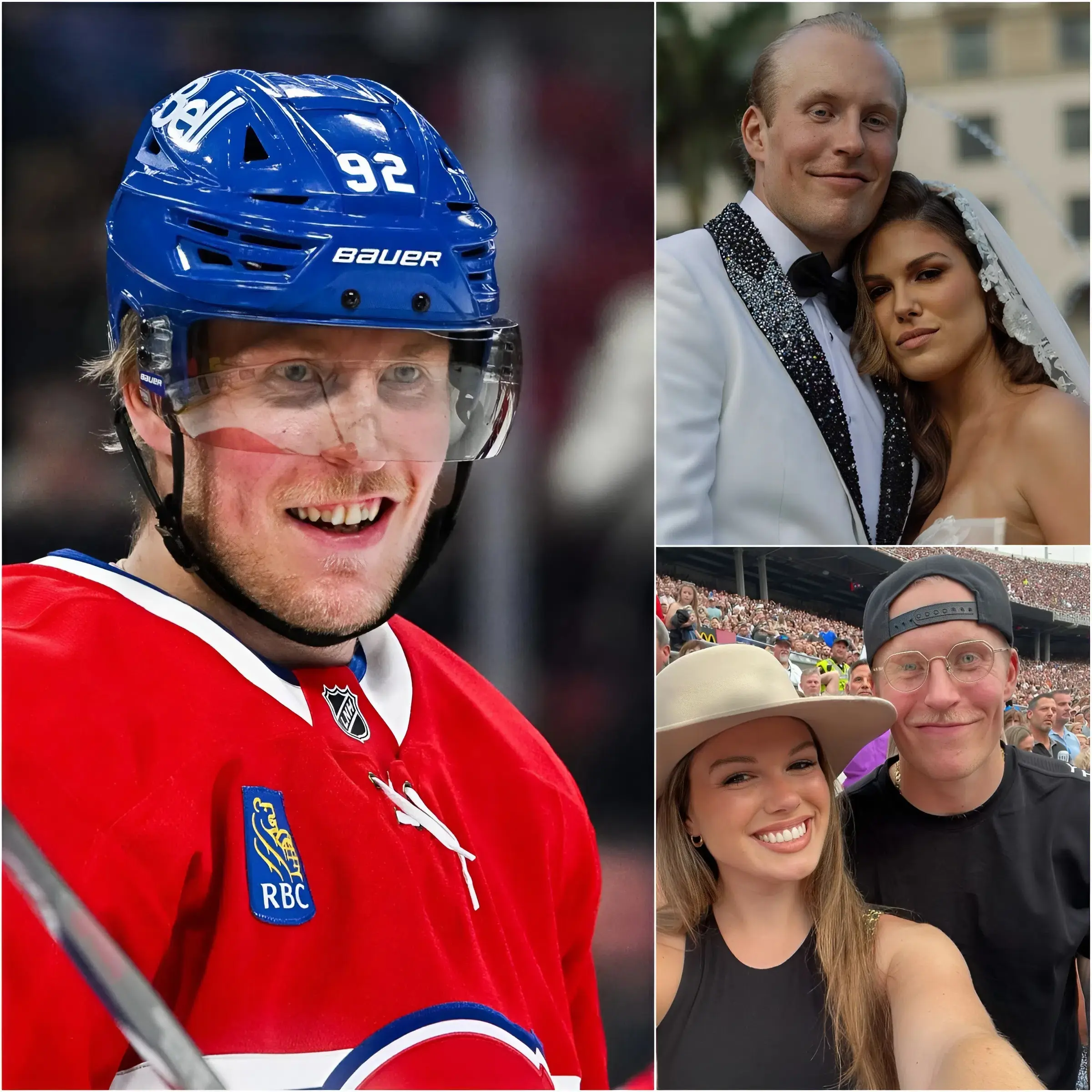 Cover Image for « ELLE M’A SORTI DE MES PIRES JOURS… » — Il y a à peine 30 minutes, Patrik Laine a révélé avec émotion, pour la première fois, la véritable raison de son mariage avec sa fiancée Jordan Laine.