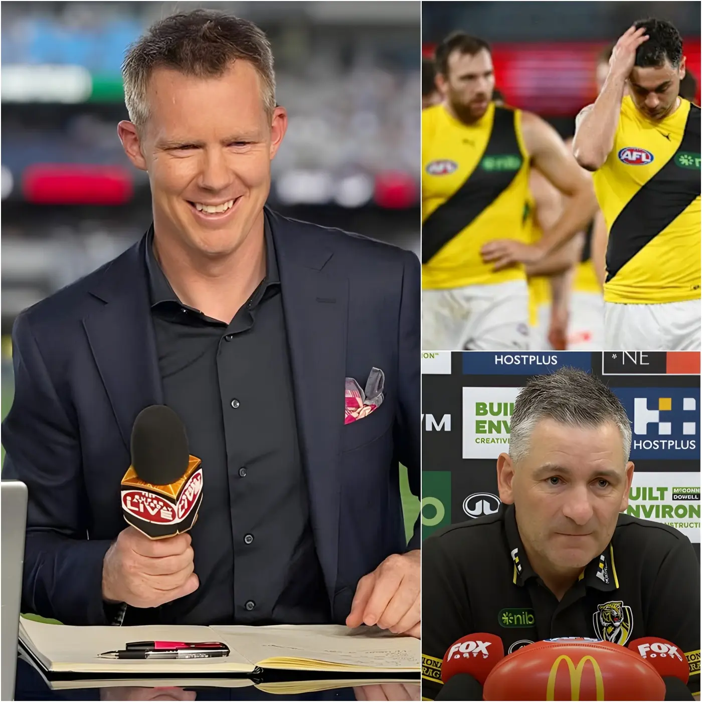 Cover Image for “I FIND ADEM YZE’S TACTICS OUTDATED, RICHMOND NEEDS TO REFORM…” — Jack Riewoldt didn’t hesitate to express his opinion on Fox Footy’s “On The Couch” about Richmond’s team selection after nine consecutive losses.
