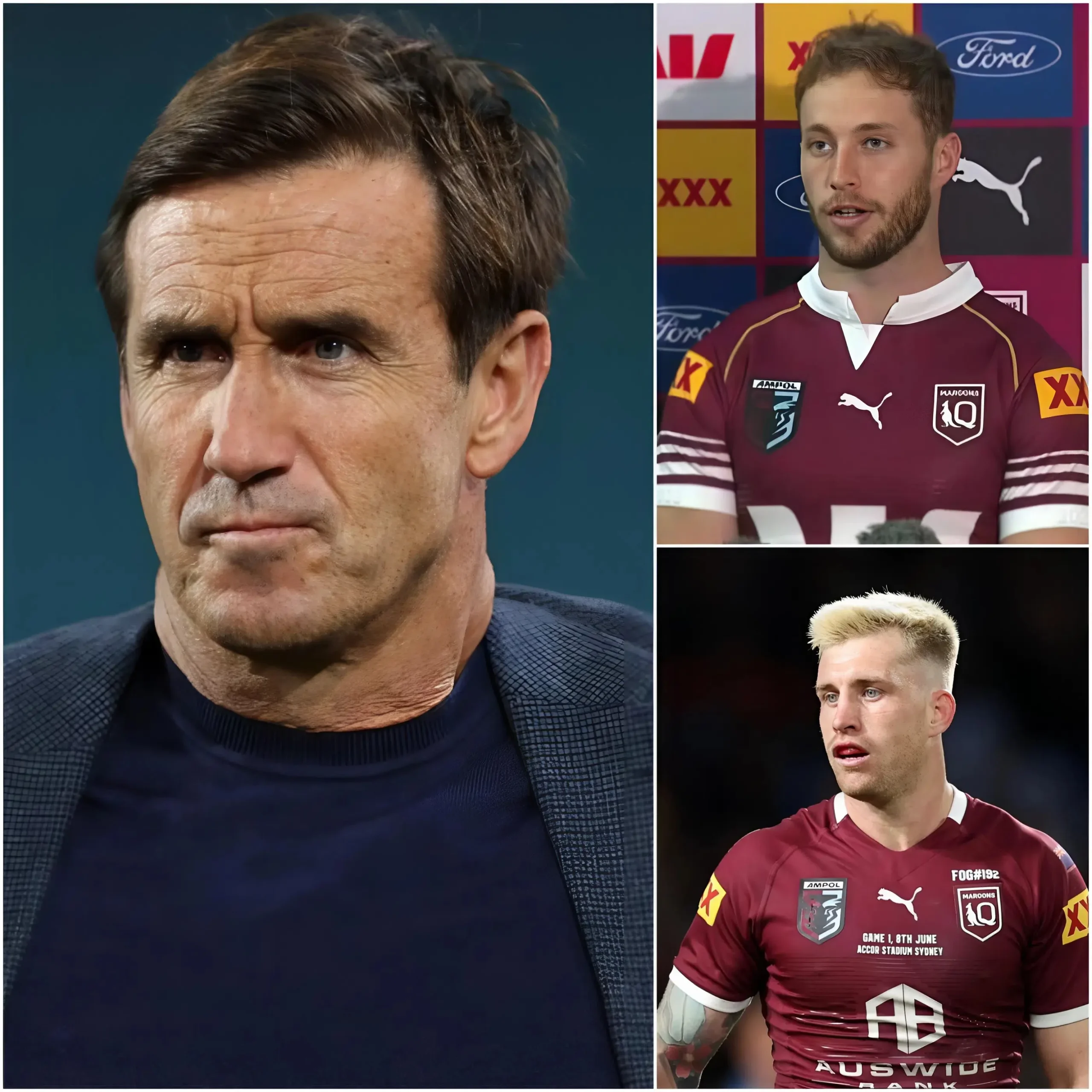 Cover Image for đšâ ïž ANDREW JOHNSâ BIGGEST CONCERN In an interview, Andrew Johns revealed the players he fears most on the Maroons side. Johns believes the combination of Cameron Munster and Sam Walker could pose a massive threat to the NSW Bluesâ defensive line.