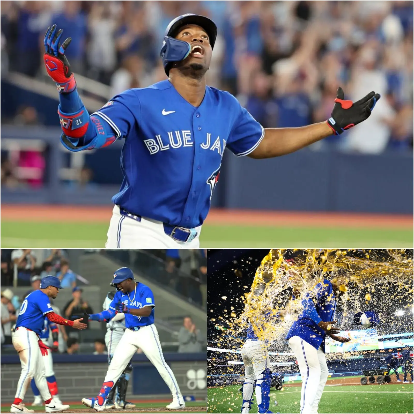 Cover Image for LAST NEWS: BLUE JAYS “DESTROY” MARLINS 8–1 – SHOCKING GRAND SLAM, CLEMENT CONTINUES HIGH FORM The Toronto Blue Jays just had a dominant 8–1 victory over the Miami Marlins, in a game where everything seemed to fall apart in a single fateful quarter.