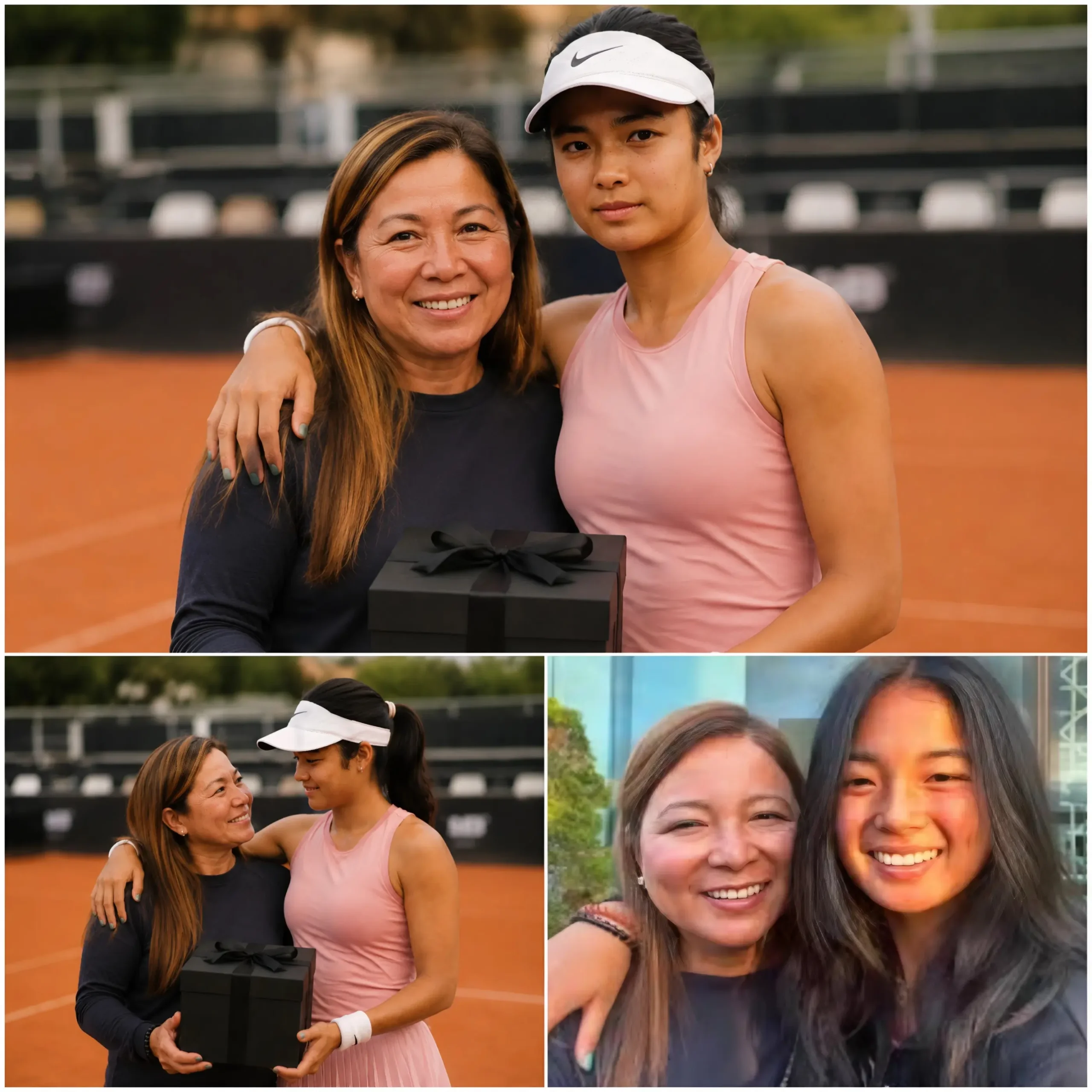 Cover Image for GOOD NEWS: Alex Eala has shaken the tennis world… and left everyone breathless waiting for the “special” gift she prepared for her mother after her loss to Iva Jovic.