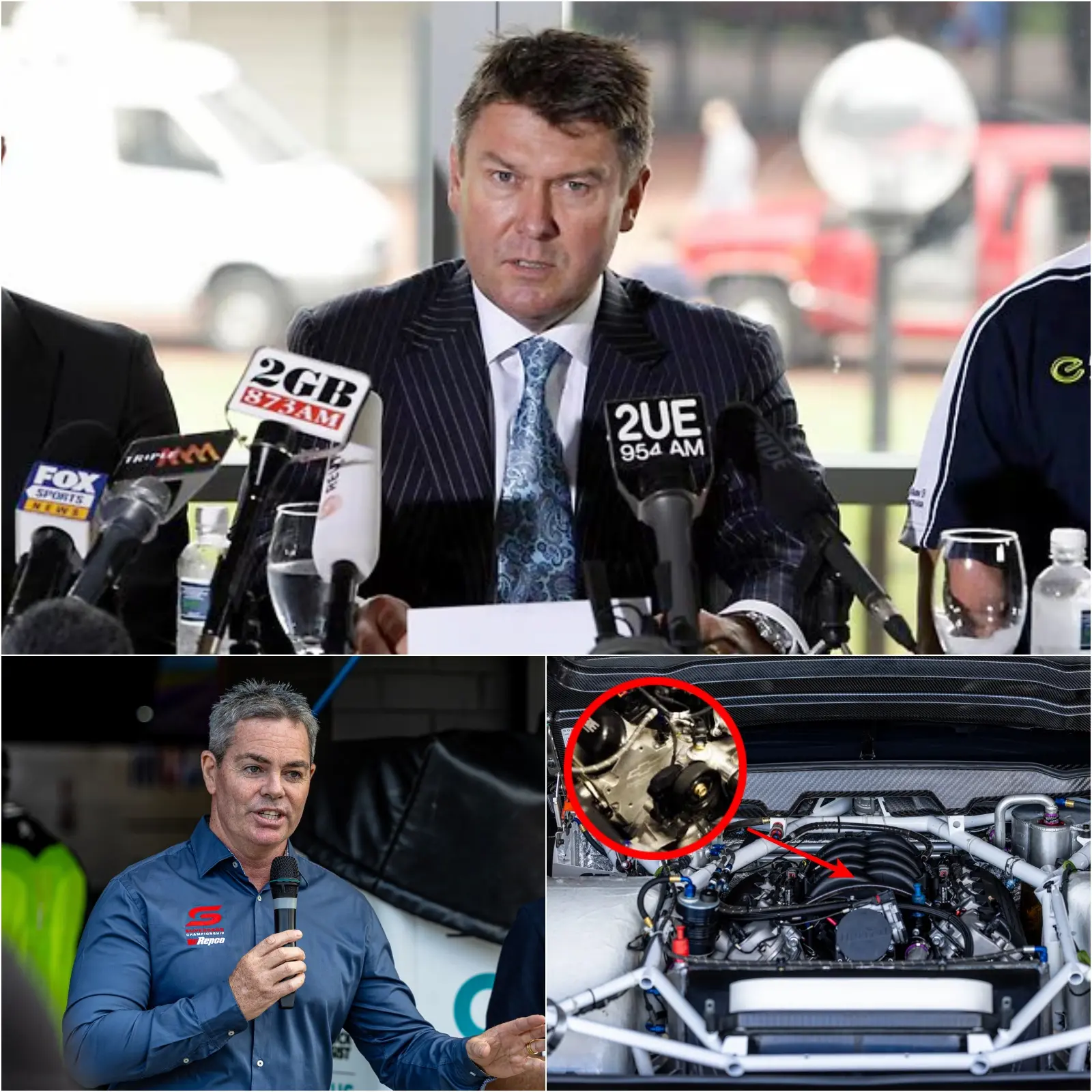 Cover Image for ⚠️ URGENT WARNING FOR THE ENTIRE SUPERCARS CHAMPIONSHIP! Chevrolet officially denies the “Vortex Performance” claim immediately after receiving an ultimatum from the organizers and facing the risk of losing the race following aerodynamic rule adjustments before the Tasmania Grand Prix to close the gap