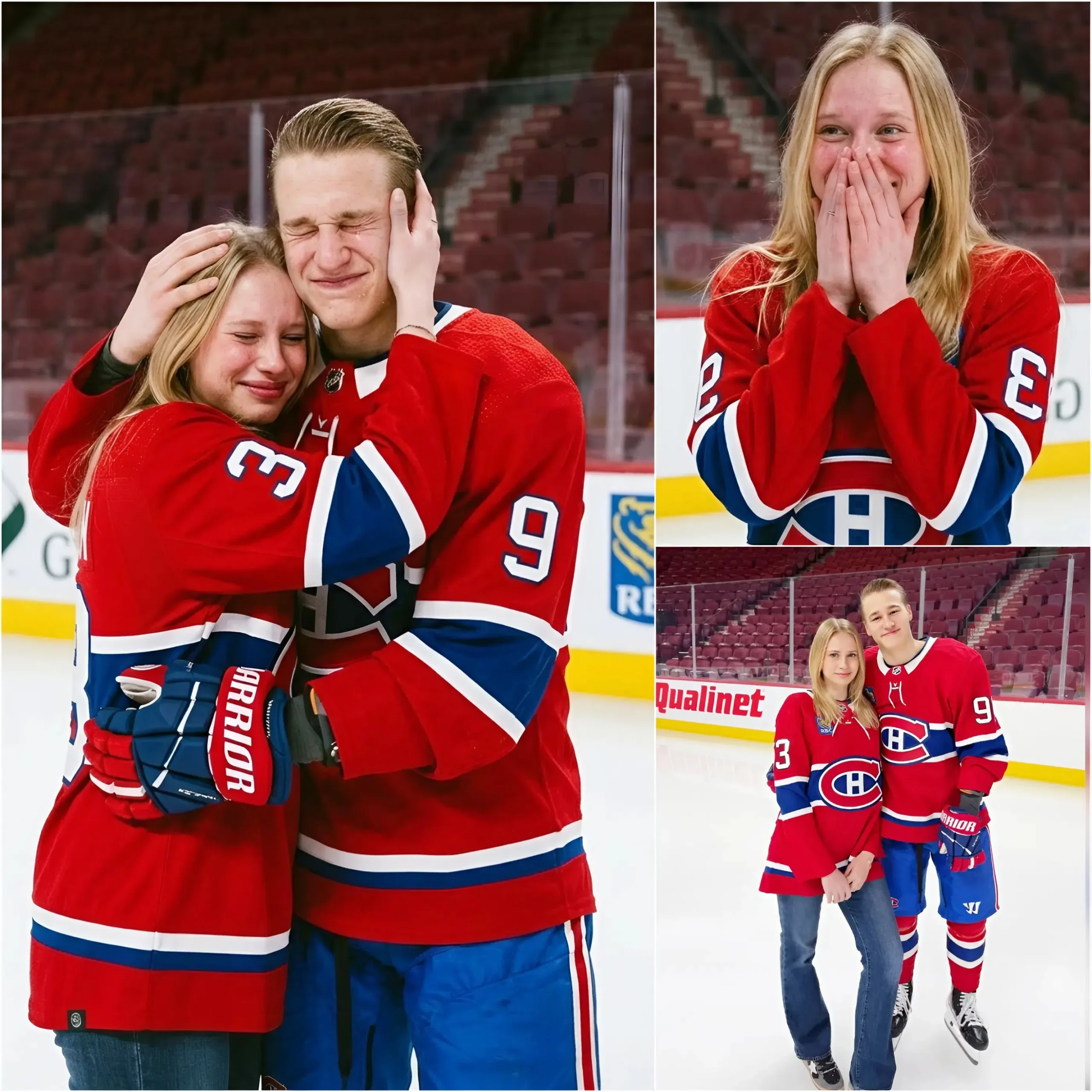 Cover Image for 💝️🏒 BONNE NOUVELLE : Jakub Dobeš est soudainement devenu le centre de l’attention du monde de la NHL, non pas grâce à un arrêt spectaculaire, ni à cause d’un match sous haute tension, mais en