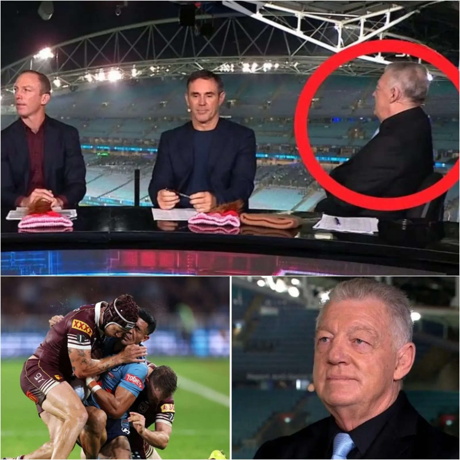 Cover Image for 💥“SOMETHING DOESN’T ADD UP…” BIZARRE on-air silence from Gus Gould after being questioned about Ponga’s send-off with 23 minutes remaining proved the turning point of State of Origin clash — as shσcking leɑk hints at the “$4 BILLION THEORY” behind that moment, leaving fans questioning what REALLY happened behind the scenes…😲👇
