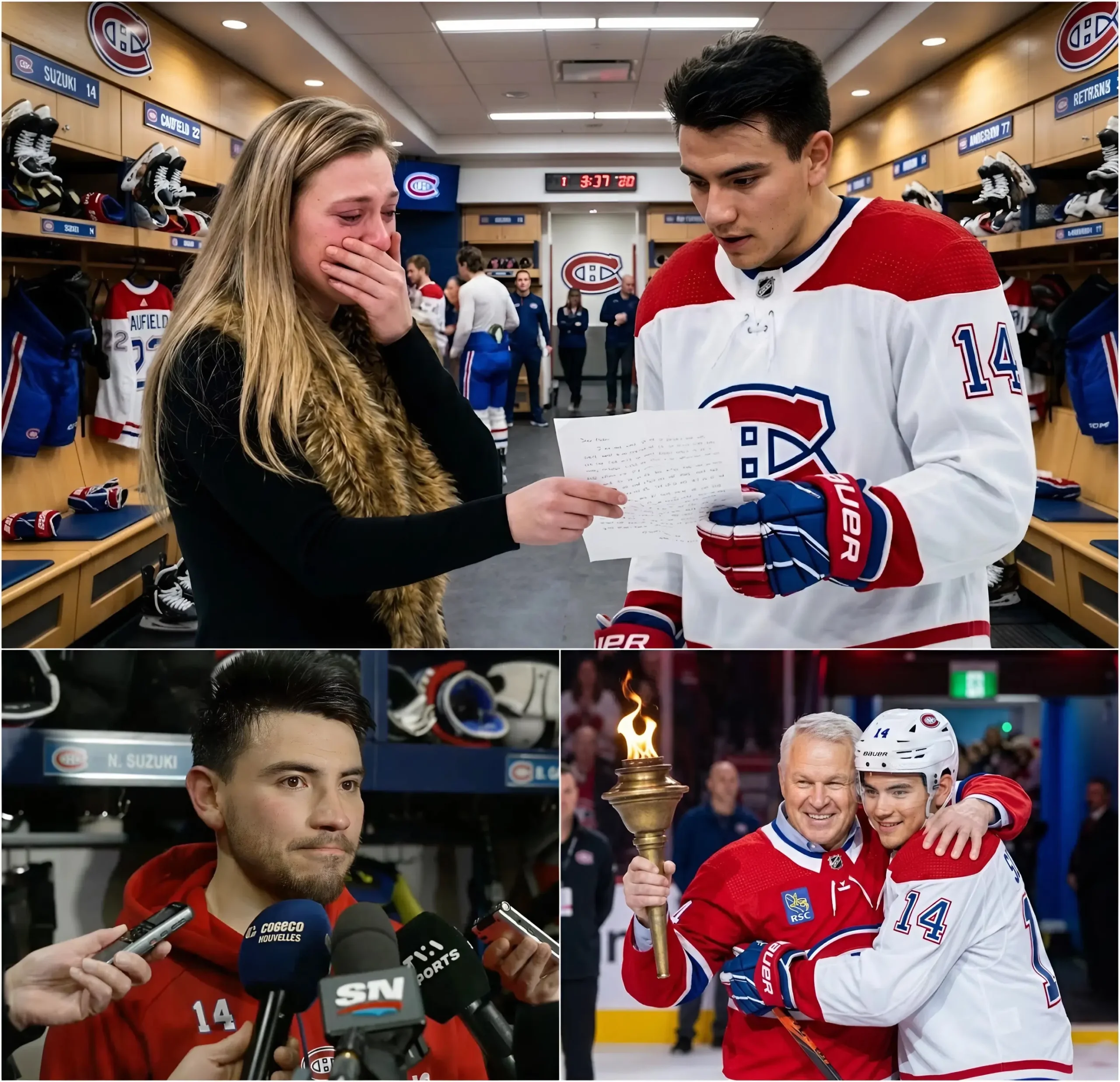 Cover Image for 😭 « Il s’est battu jusqu’au bout, que ce soit sur son lit d’hôpital ou sur la glace… » — La voix étranglée par les larmes, Deborah Lemieux, épouse de la légende des Canadiens de Montréal, a officiellement confirmé la triste nouvelle du décès de son mari après une longue et courageuse lutte contre la maladie