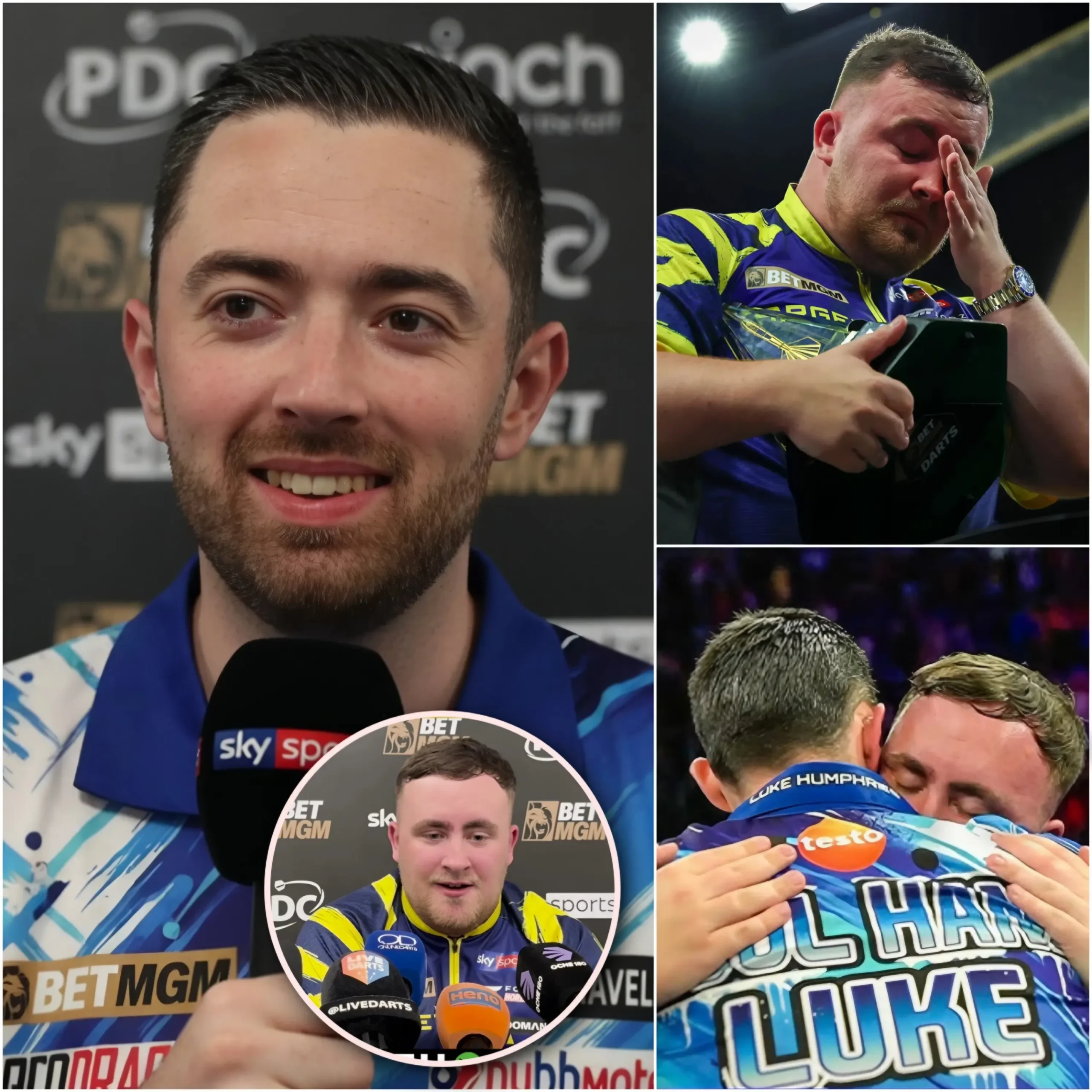 Cover Image for ❤️🎯 “This victory is for my mother…” Luke Littler could barely hold back his emotions when asked about his hard-fought Premier League Darts final victory over Luke Humphries.
