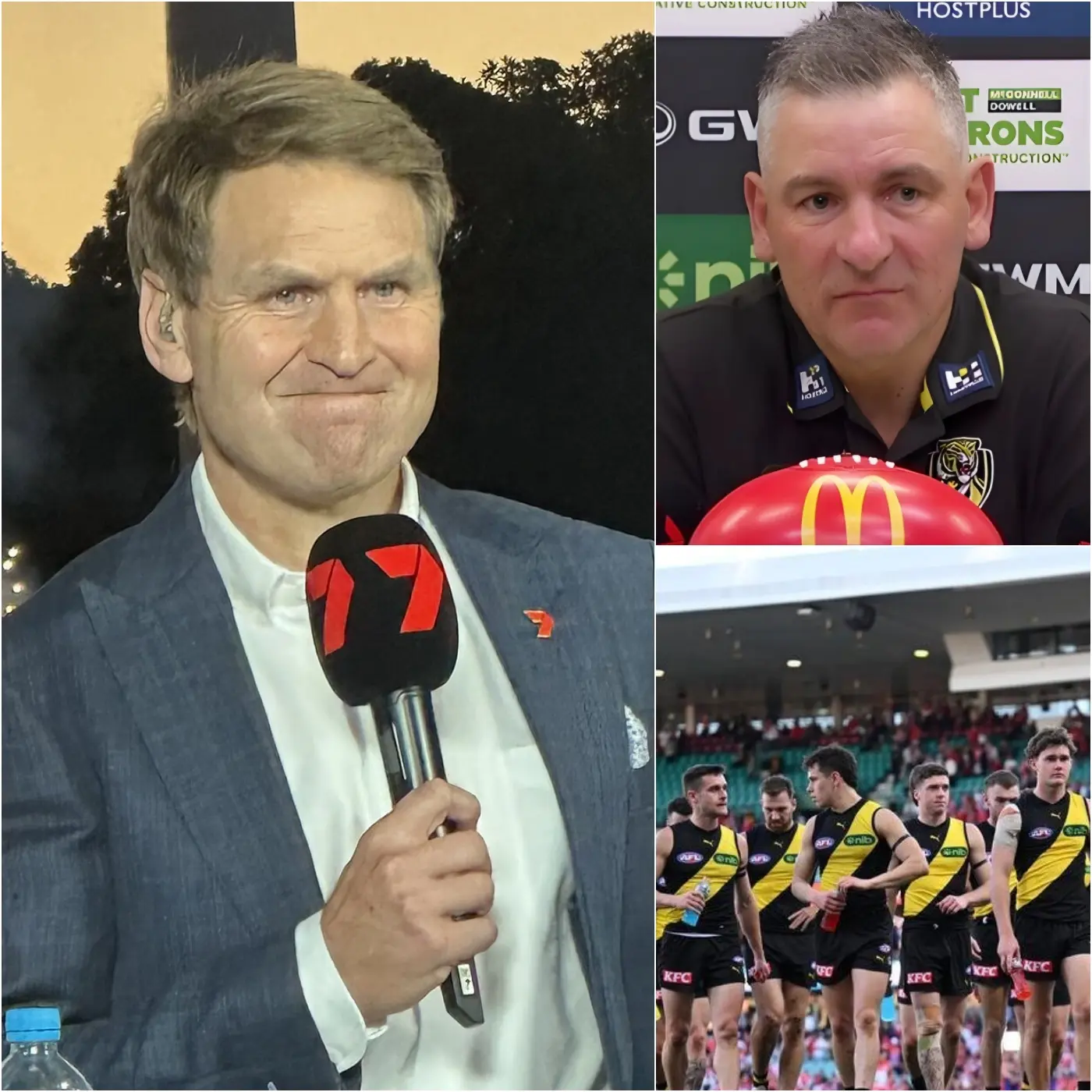 Cover Image for 🚨 “RICHMOND’S ERA IS OVER AFTER THIS GAME!” According to sources, Richmond head coach Adem Yze was abruptly interrupted during a live television broadcast following brutally sarcastic comments from sports journalist Kane Graham Cornes.
