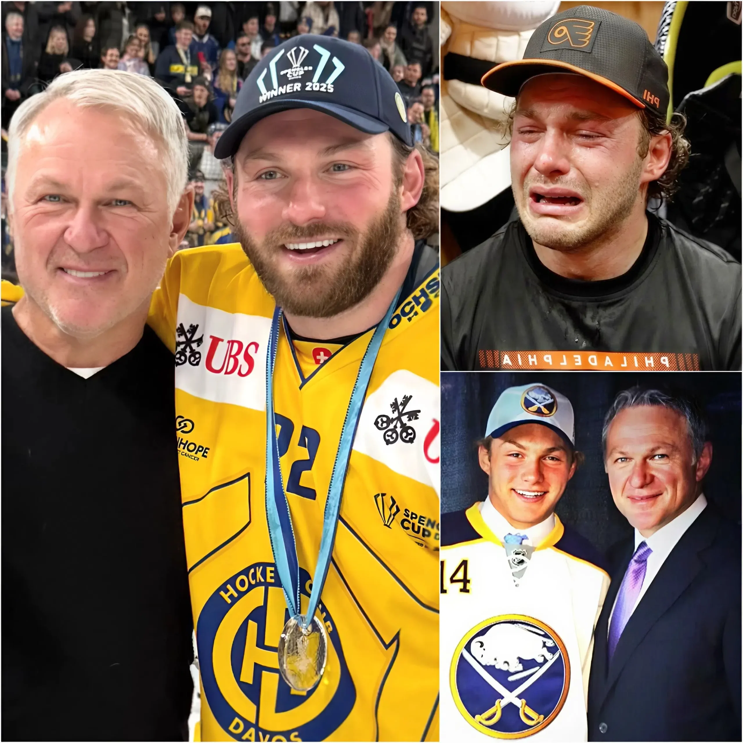 Cover Image for 😭💔 « Je ne peux pas perdre à la fois mon père et ma mère… » Brendan Lemieux est resté figé devant la caméra. Les yeux rougis par plusieurs nuits sans sommeil, la voix brisée après de longues heures passées à pleurer à l’hôpital. Quelques jours seulement après la disparition soudaine de son père, il a révélé une
