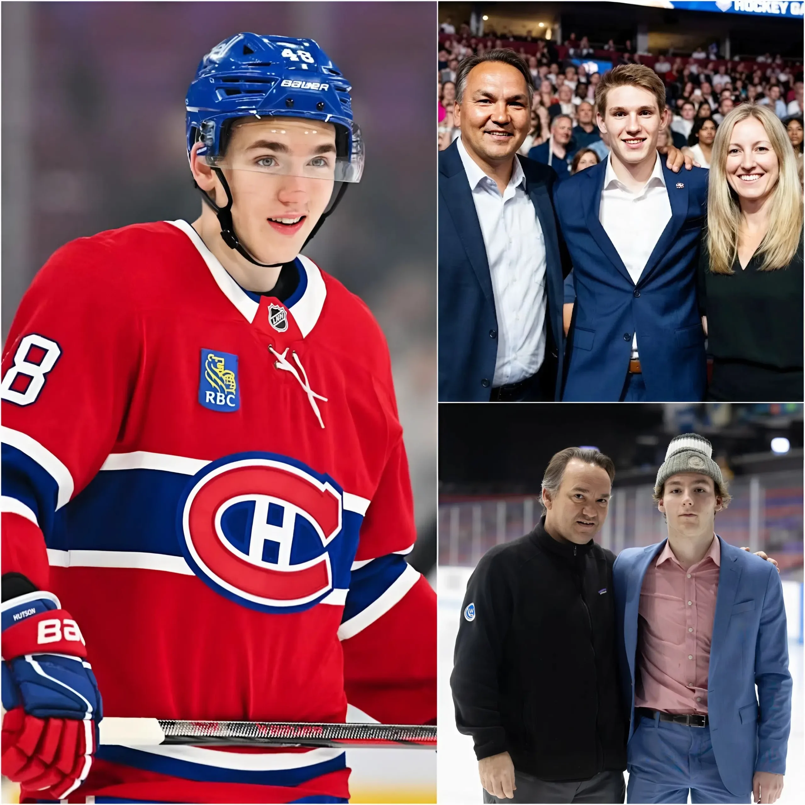 Cover Image for « J’ai beaucoup pleuré après la défaite. Non pas parce que nous avons perdu, mais parce que je sentais que je n’étais pas encore assez bon pour ramener un titre à Montréal et à ma famille. » Lane Hutson, la jeune star la plus prometteuse de l’équipe, a soudainement changé toute l’atmosphère. Au lieu de parler de