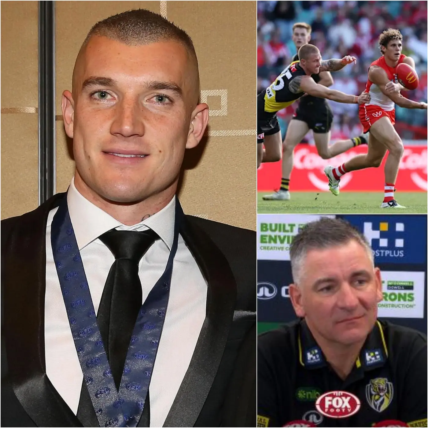 Cover Image for Former player Dustin Martin has pointed out two major weaknesses in the Richmond Tigers’ lineup.