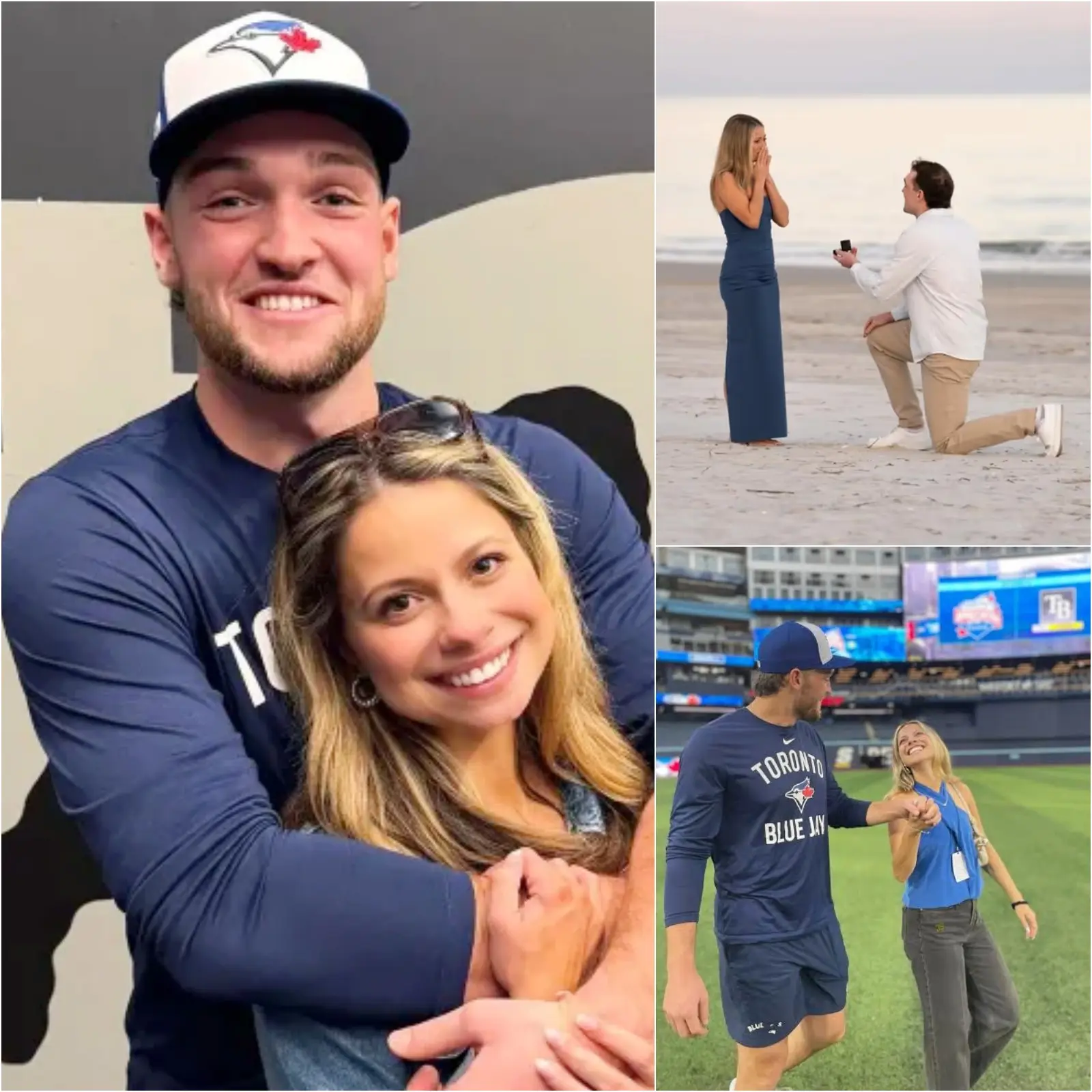 Cover Image for “Off-court moment that’s causing a stir in MLB” Trey Yesavage, the rising star of the Toronto Blue Jays, unexpectedly captured the attention of MLB fans when he reportedly revealed his plans to marry his longtime girlfriend this July.