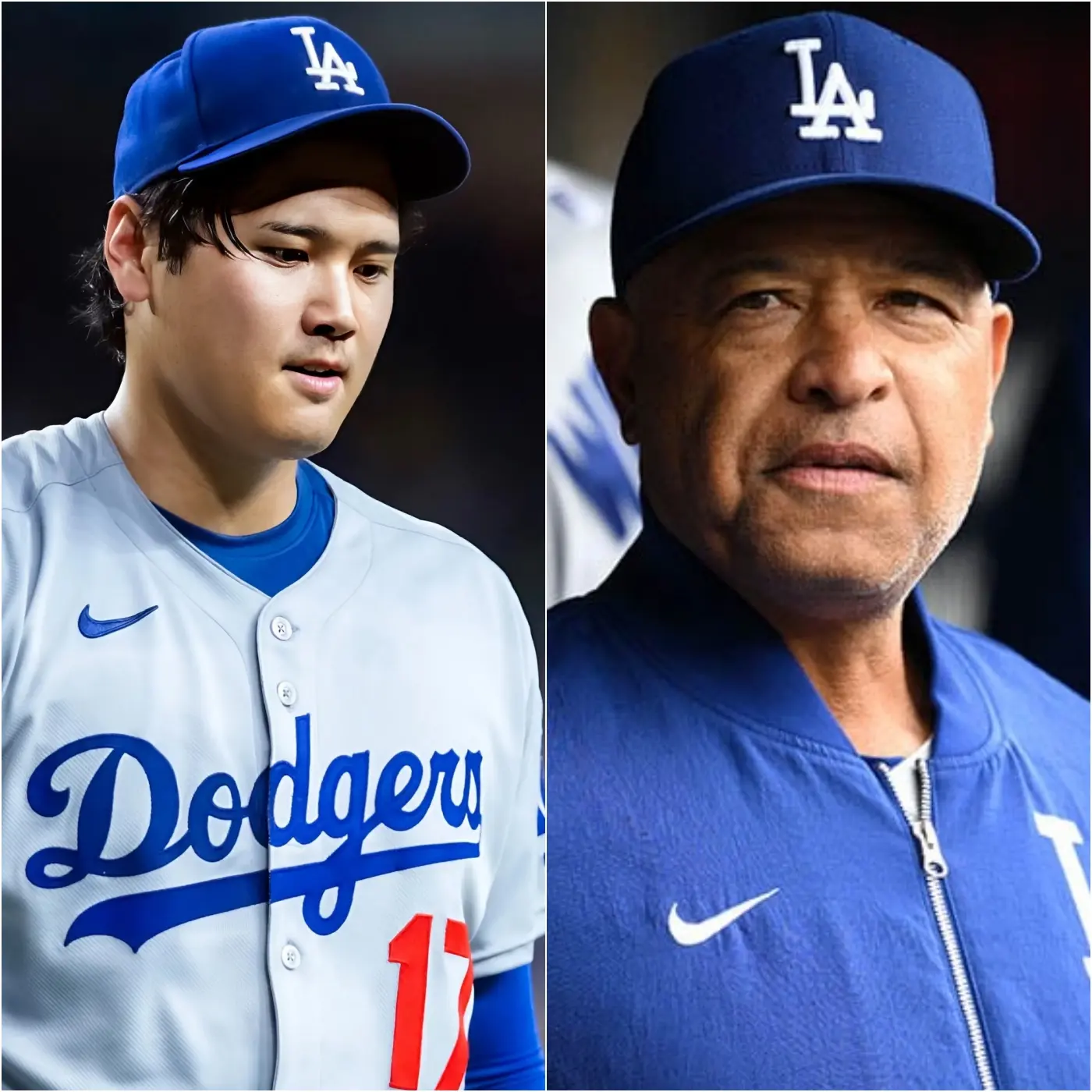 Cover Image for Recently, Dodgers head coach Dave Roberts revealed the heartbreaking reason why the players, especially Shohei Ohtani, were unable to perform at their best – a shocking reason that led to the humiliating 1-4 loss to the Diamondbacks
