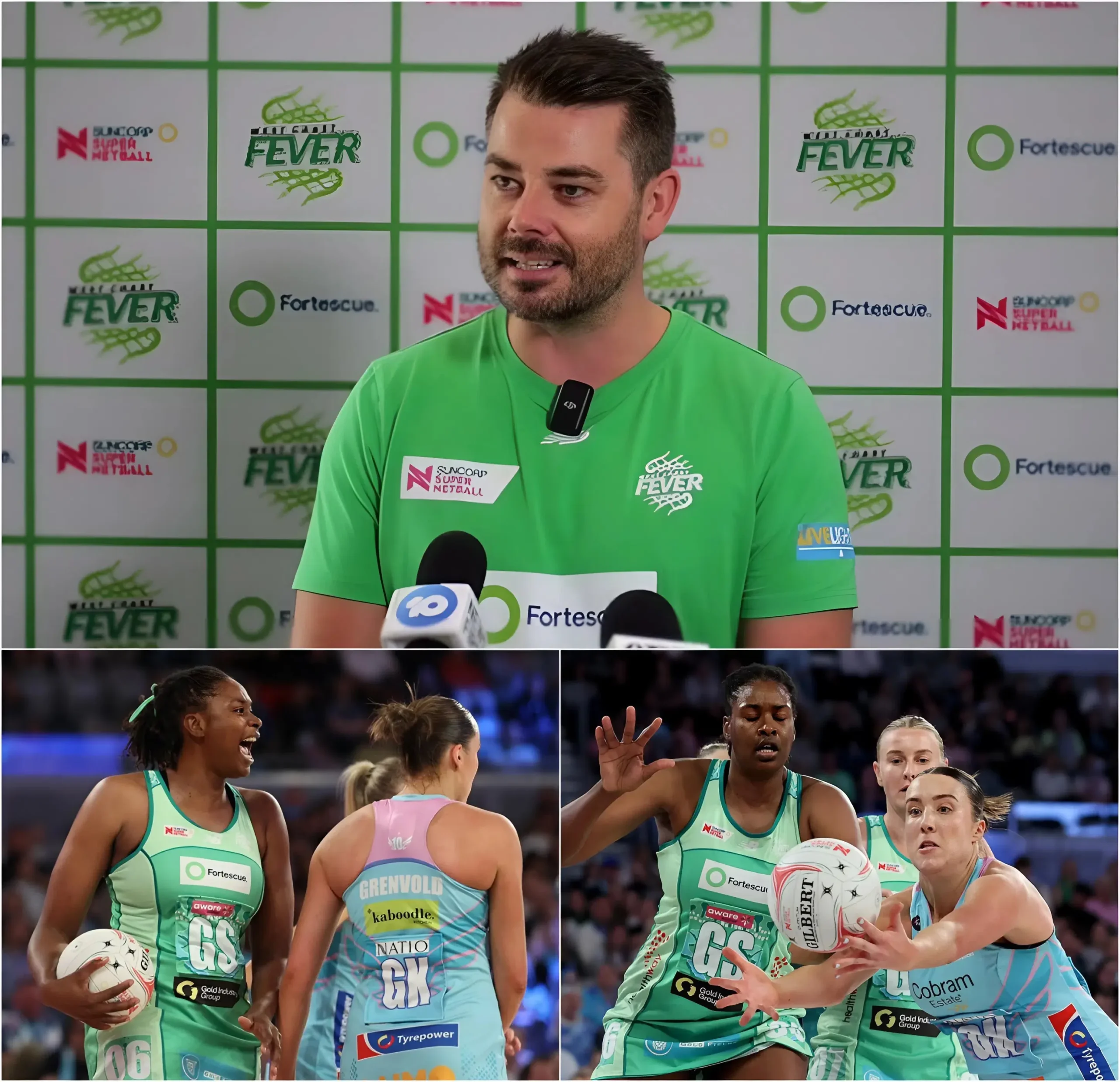 Cover Image for SHOCKING SUNCORP SUPER NETBALL BOMBSHELL: West Coast Fever Head Coach Dan Ryan Reveals the Truth Behind the “Unbelievable” Match Incident That Contributed to Fever’s 57-60 Defeat to the Melbourne Mavericks!