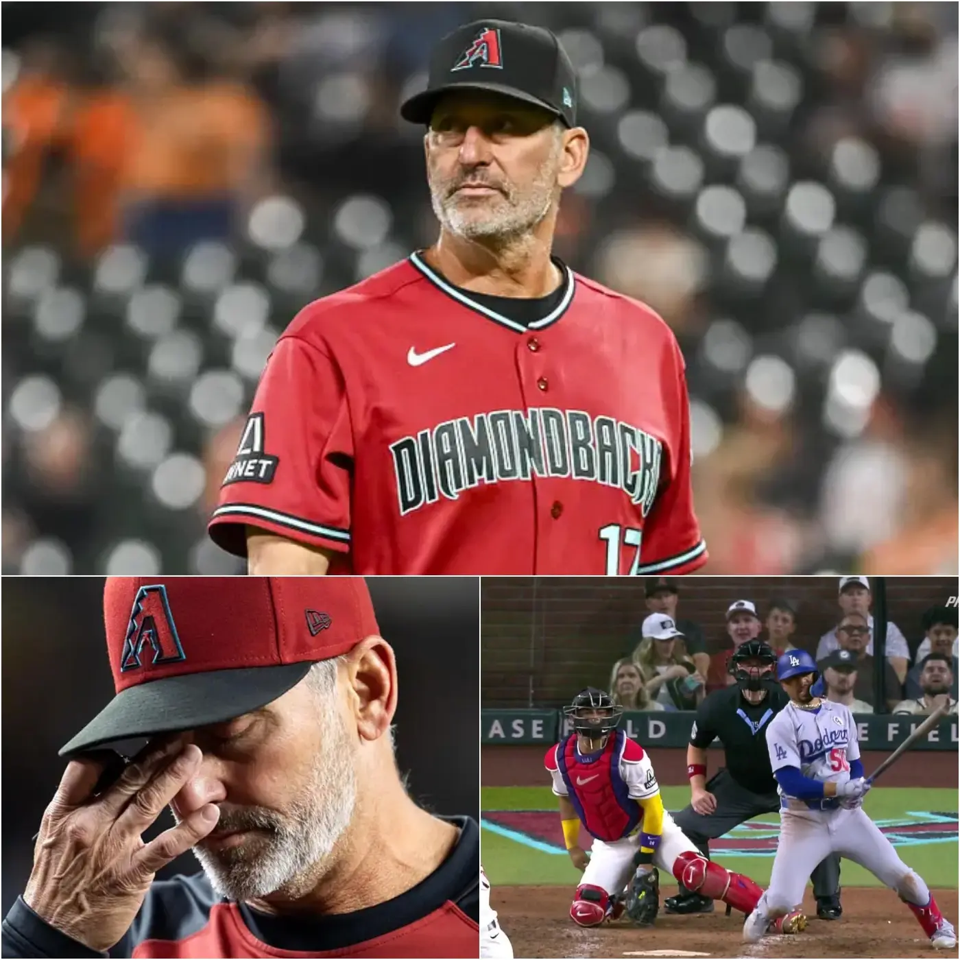 Cover Image for 🚨BREAKING NEWS: “This is terrible. I probably will never coach a player this bad in my entire coaching career.” Coach Torey Lovullo spoke out after the close 5-6 loss to the Arizona Diamondbacks, which cost them crucial points
