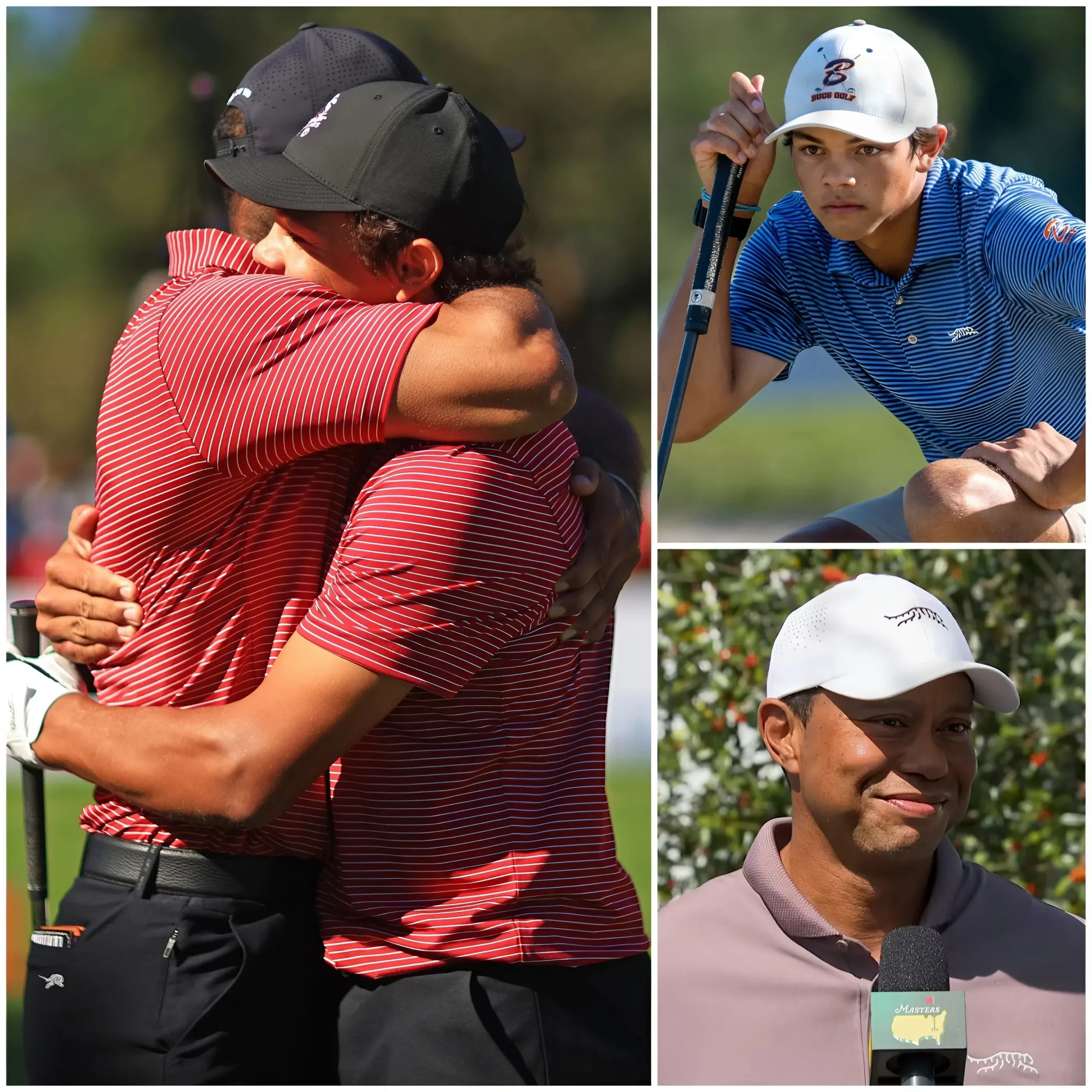 Cover Image for Tiger Woods has finally spoken out following Charlie Woods’ dramatic victory, and his reaction is drawing significant attention from golf fans across the country.