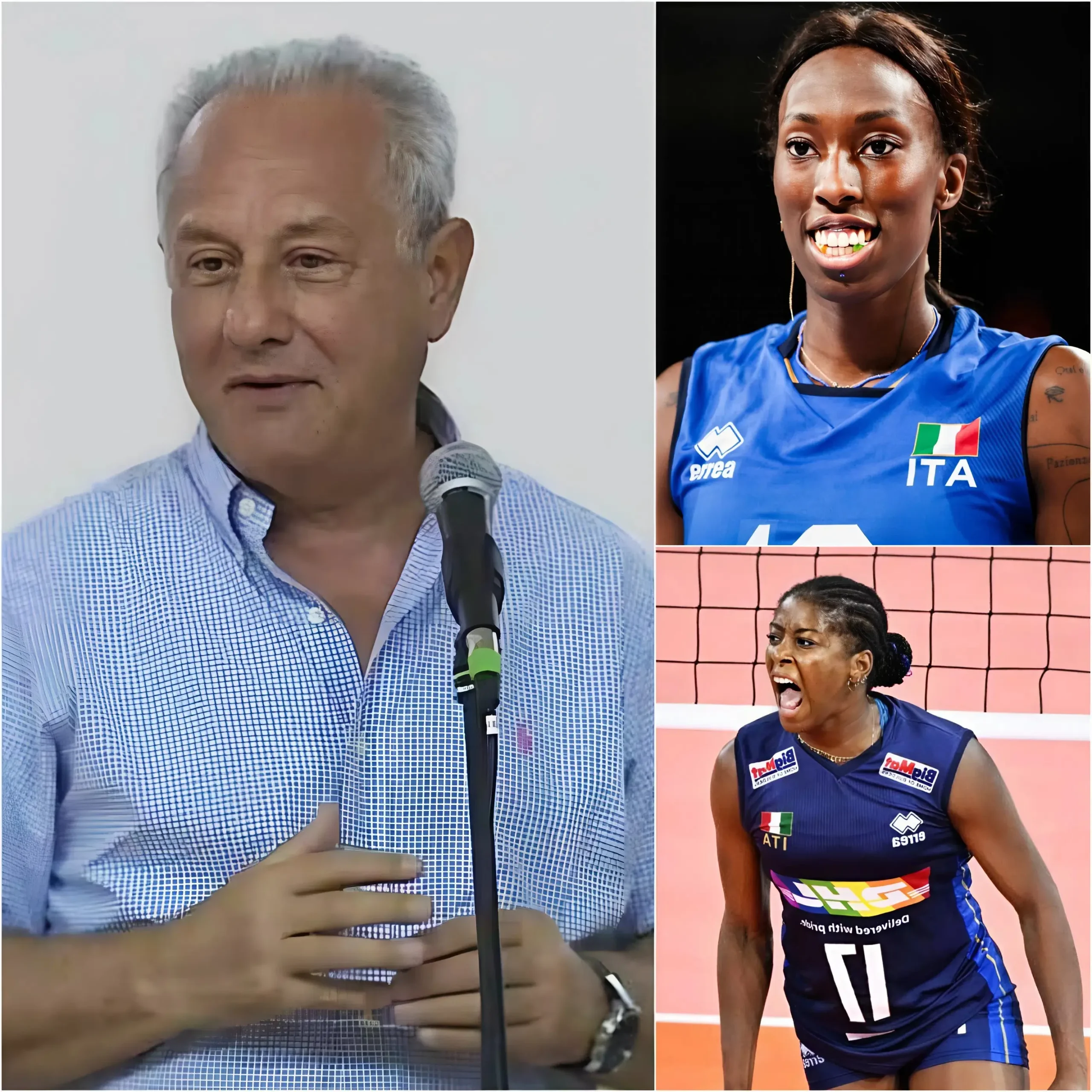 Cover Image for 🔥30 MINUTI FA: L’allenatore capo Julio Velasco ha appena annunciato la formazione titolare per la VNL 2026. Alcuni nuovi talenti prenderanno il posto di giocatori veterani, causando forte irritazione tra questi