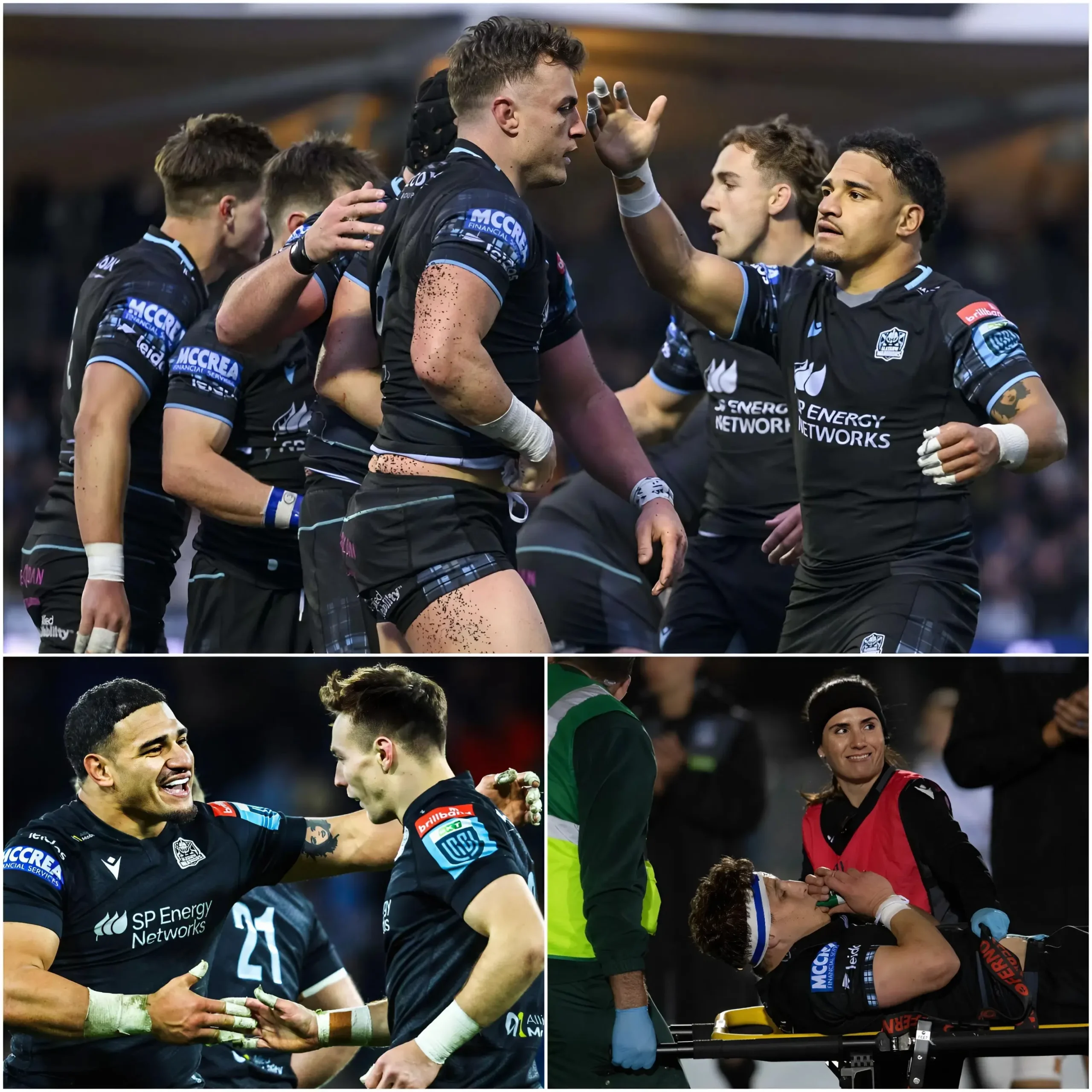 Cover Image for 🛑 SQUAD UPDATE: Just 20 minutes ago, a key player of the Glasgow Warriors was informed by medical staff that he has suffered an injury during training.