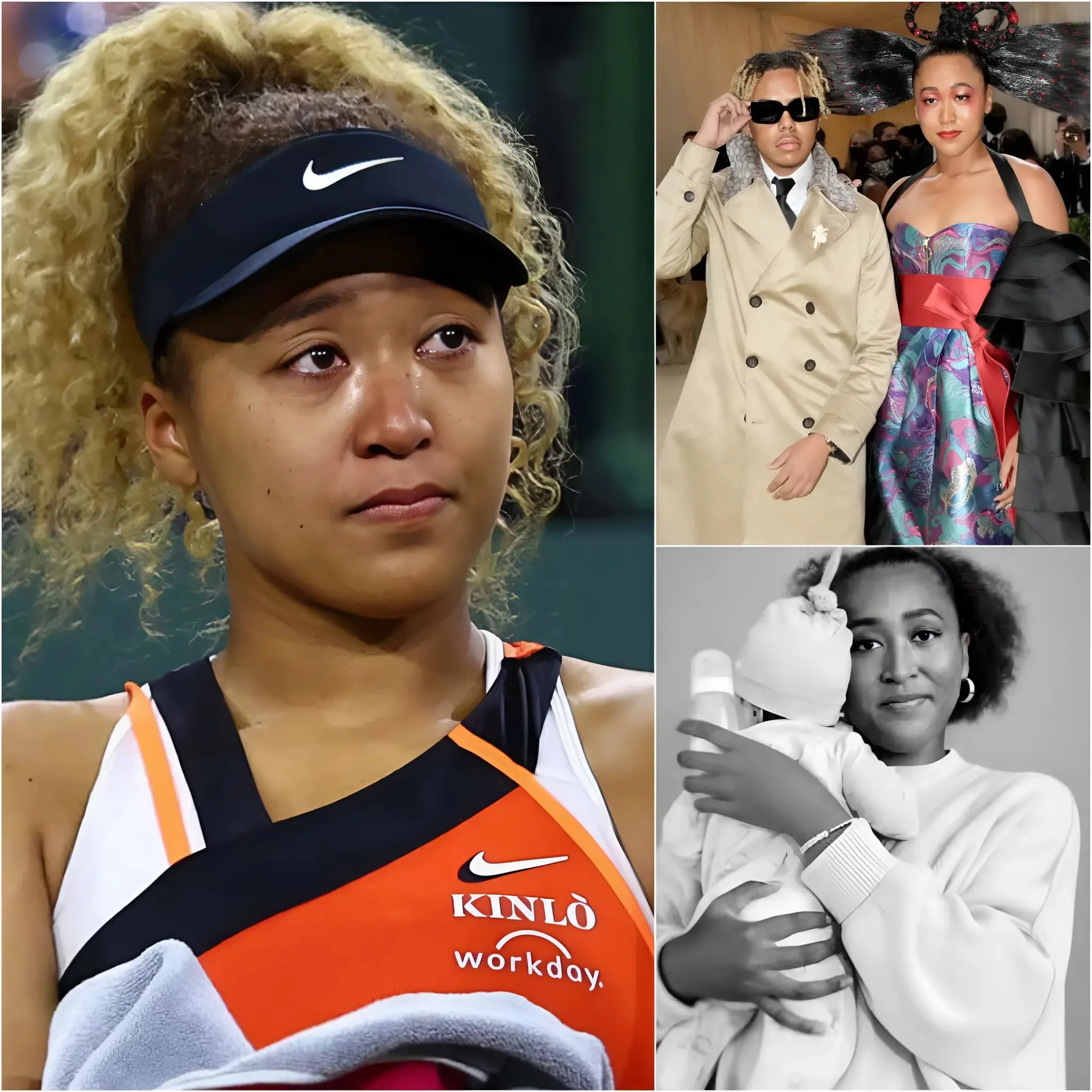 Cover Image for 😢“I have to survive, for my family, for my daughter…” 15 minutes ago in California, USA, tennis player Naomi broke down in tears as she confessed her nighttime ordeal