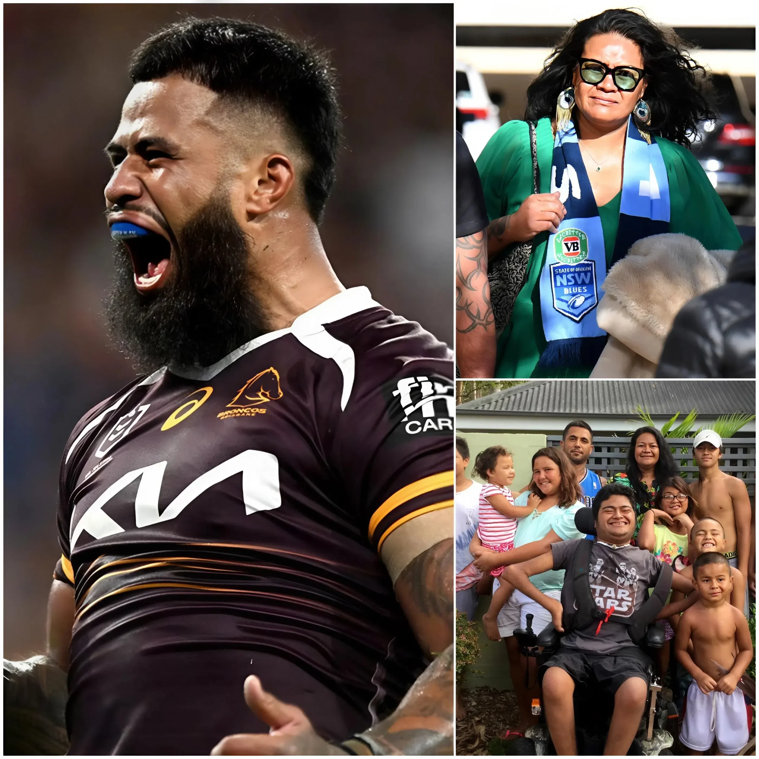 Cover Image for 🔴 GOOD NEWS: Payne Haas has donated all of his bonus money from last season to make his parents’ dream come true. “My parents sold their house to buy me my first pair of football boots. Now they deserve to rest and pursue their own dreams.” Payne Haas’s words brought his mother to tears. She responded with five heartfelt words… 👇👇