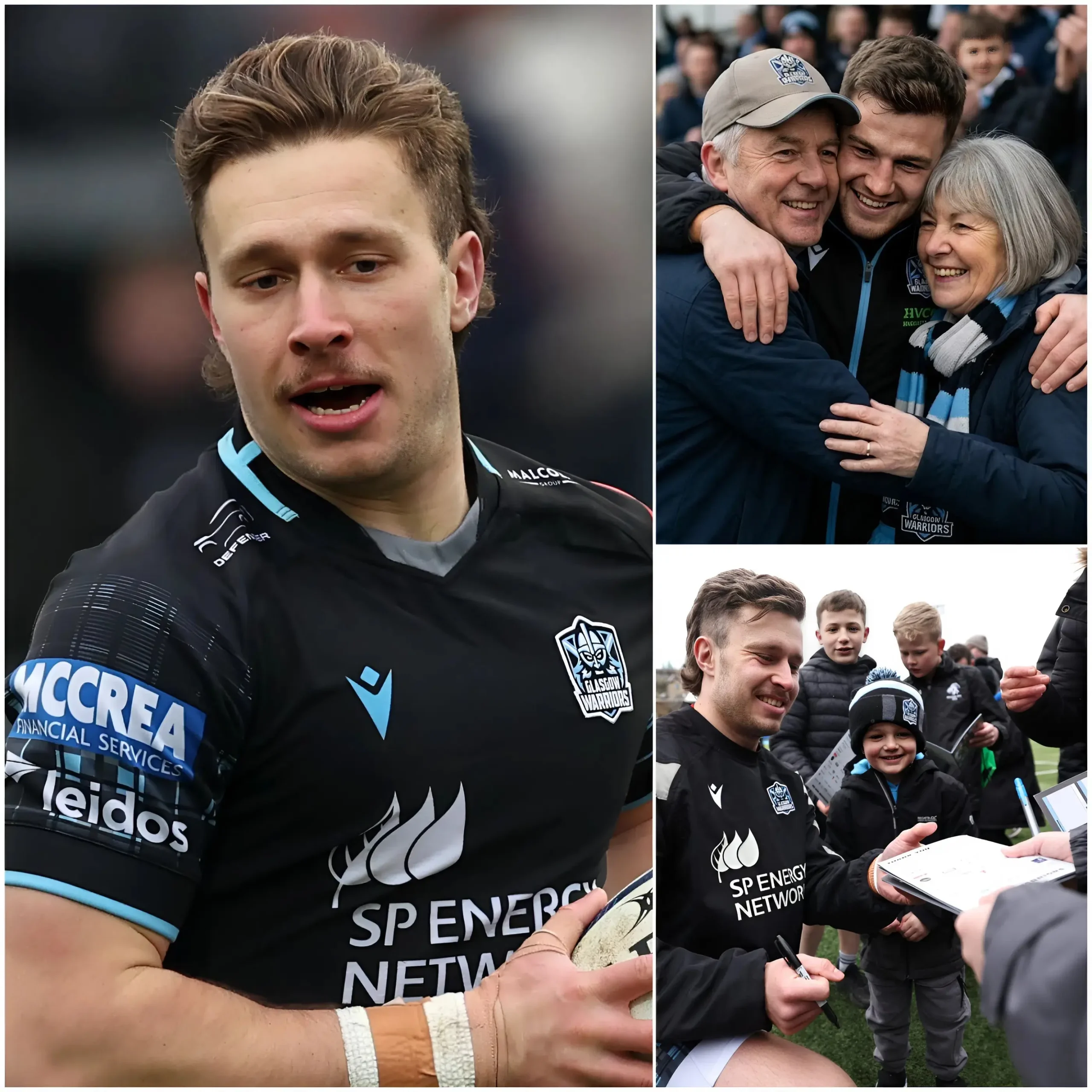 Cover Image for 🔴 GOOD NEWS: Kyle Rowe has donated all of his bonus money from last season to make his parents’ dream come true. “My parents sold their house to buy me my first pair of football boots. Now they need to rest and pursue their own dreams.” Kyle Rowe’s words brought his mother to tears. She responded with five heartfelt words… 👇👇