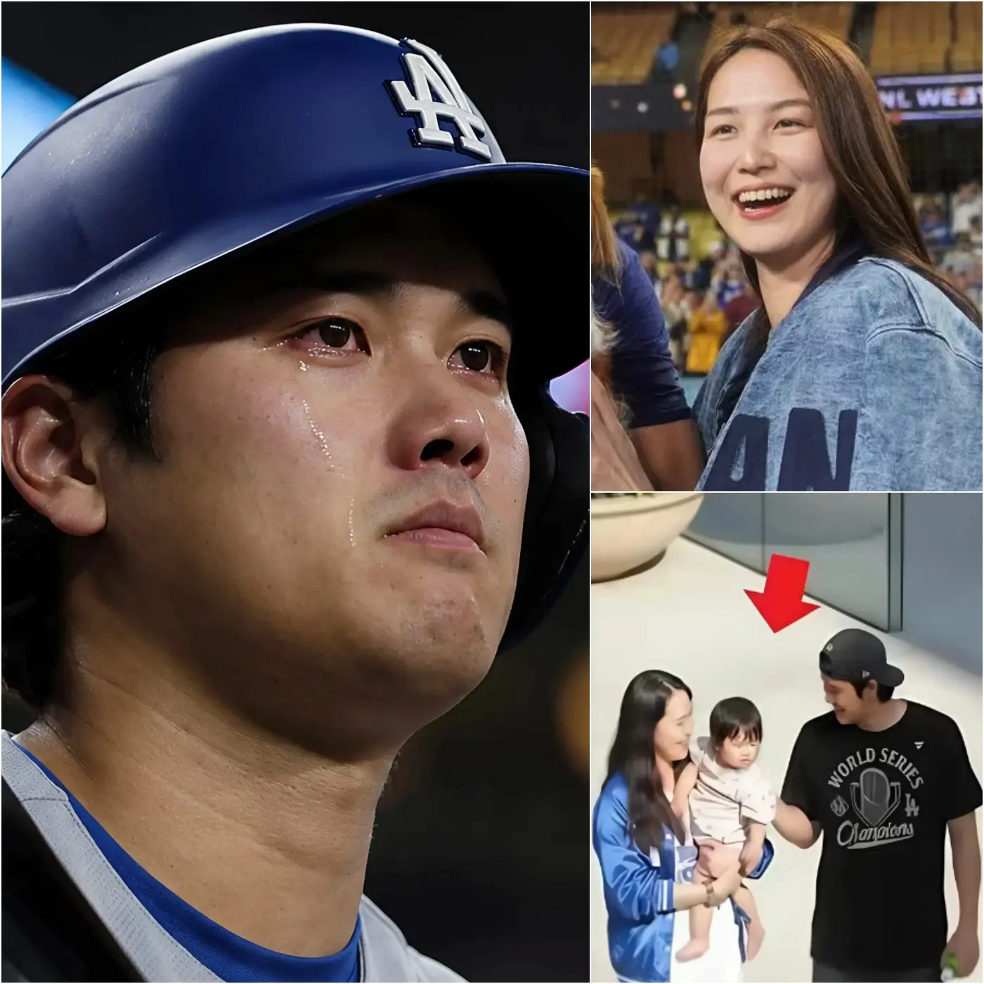 Cover Image for 💔 “I always try my best every day for my daughter… but today, I’m not sure I’m doing the right thing anymore…” — Shohei Ohtani choked back tears, his eyes reddening, causing the entire press conference room to fall silent