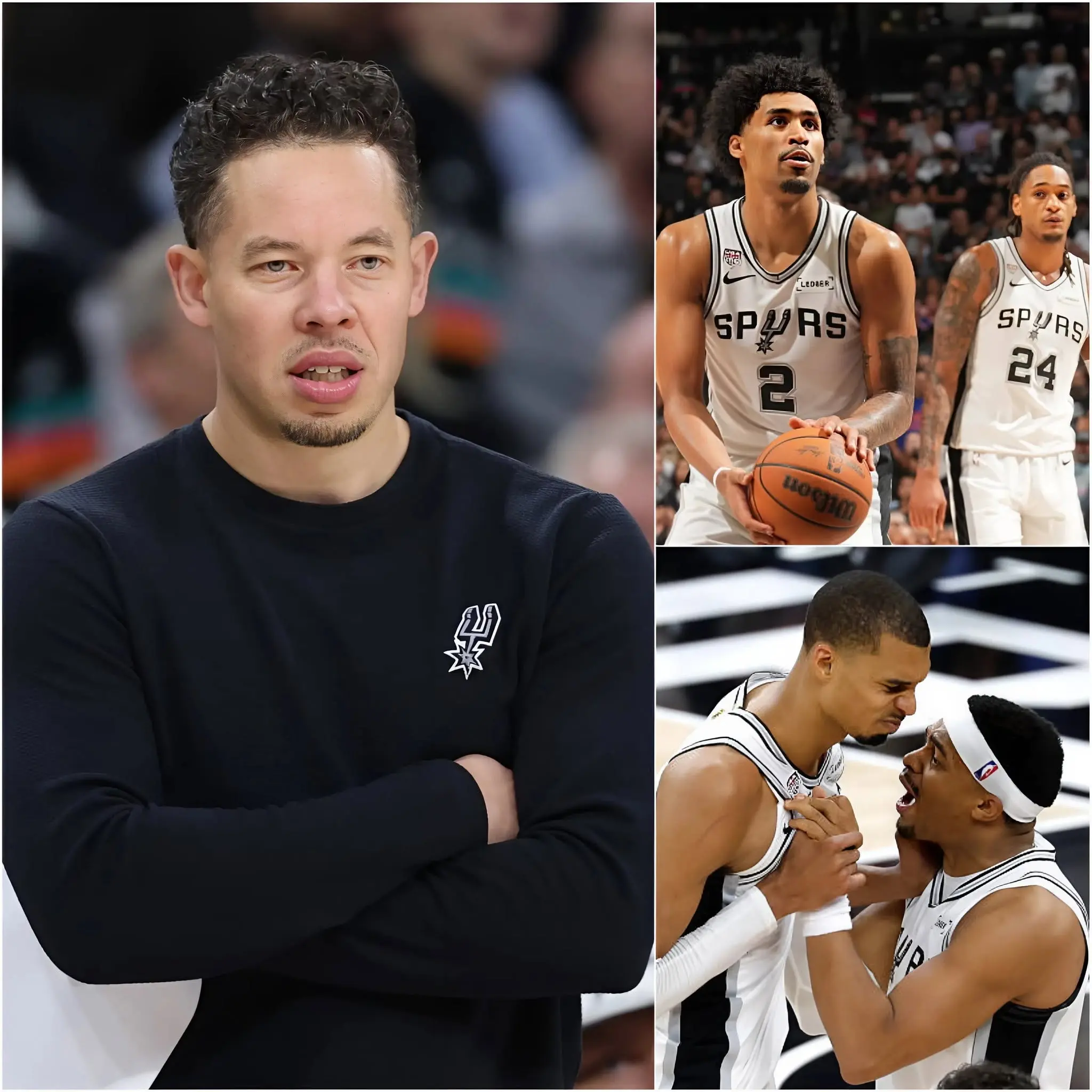 Cover Image for 🏀🚨 **“THIS WILL BE THE LAST TIME HE PLAYS FOR THE SPURS”** – Coach Mitch Johnson is reportedly prepared to permanently remove a key Spurs player and has made it clear that he will not bring him back under any circumstances.