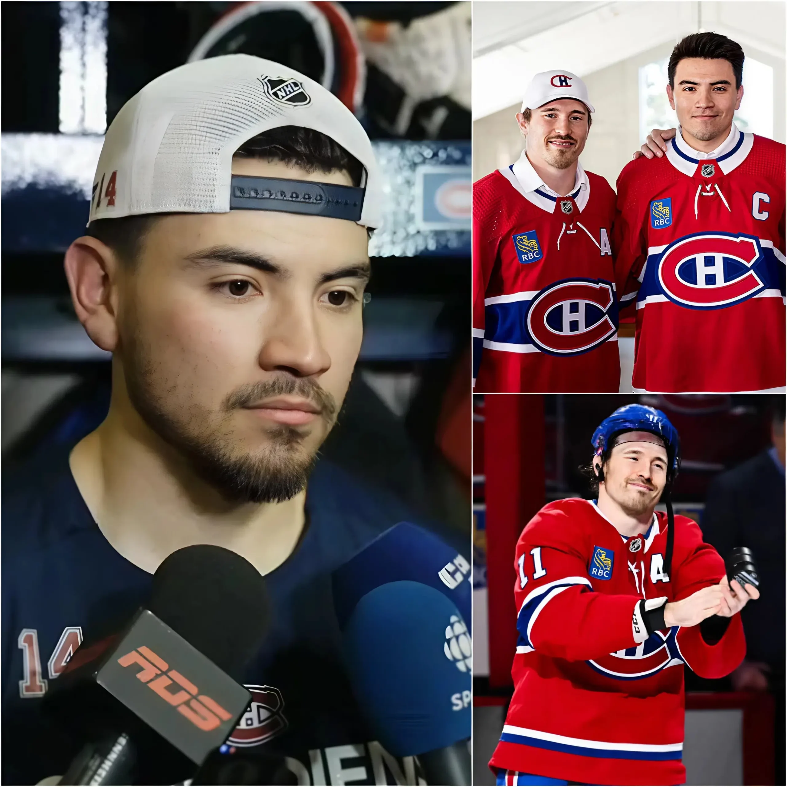 Cover Image for ❤️ « S’il part, je partirai aussi… » À peine quelques jours après que Brendan Gallagher a annoncé avec émotion son “moving on” après 14 années passées avec les Montreal Canadiens, le capitaine Nick Suzuki a