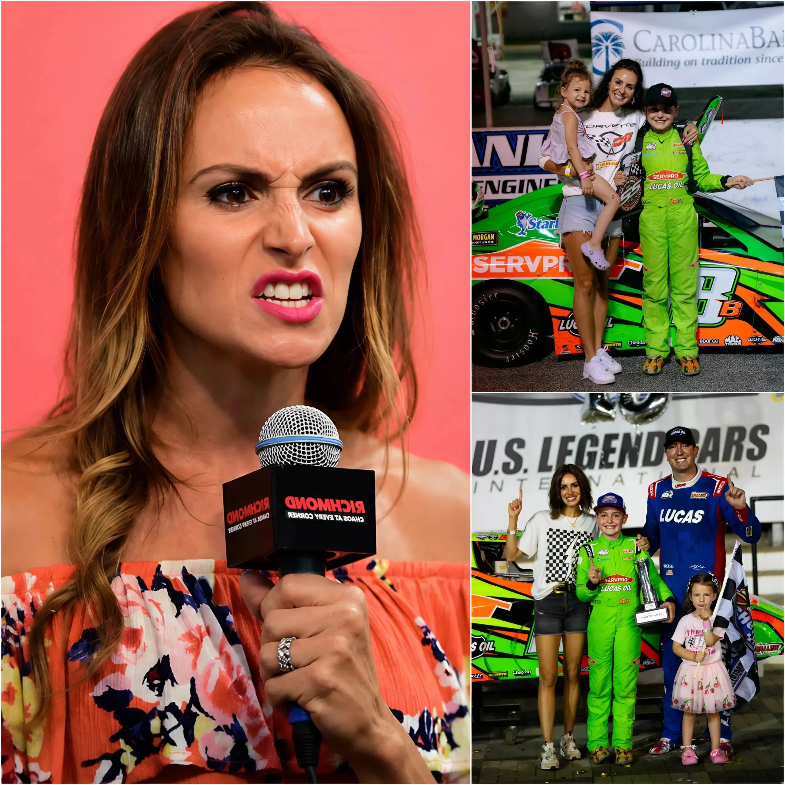 Cover Image for “I’M NOT HERE TO NURTURE A SHADOW!” 🏁🔥 Samantha Bush erupted in anger, responding with a powerful and unapologetic answer as the racing community continued to express deep concern about the heavy expectations that could weigh on 11-year-old Brexton.