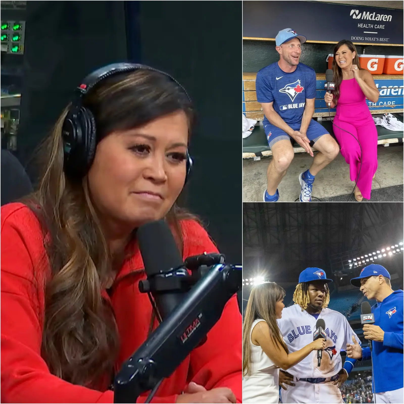 Cover Image for “I’m not going anywhere,” Hazel Mae shook the Toronto Blue Jays community after revealing she was experiencing throat problems and would have to reduce her workload for the 2026 season.