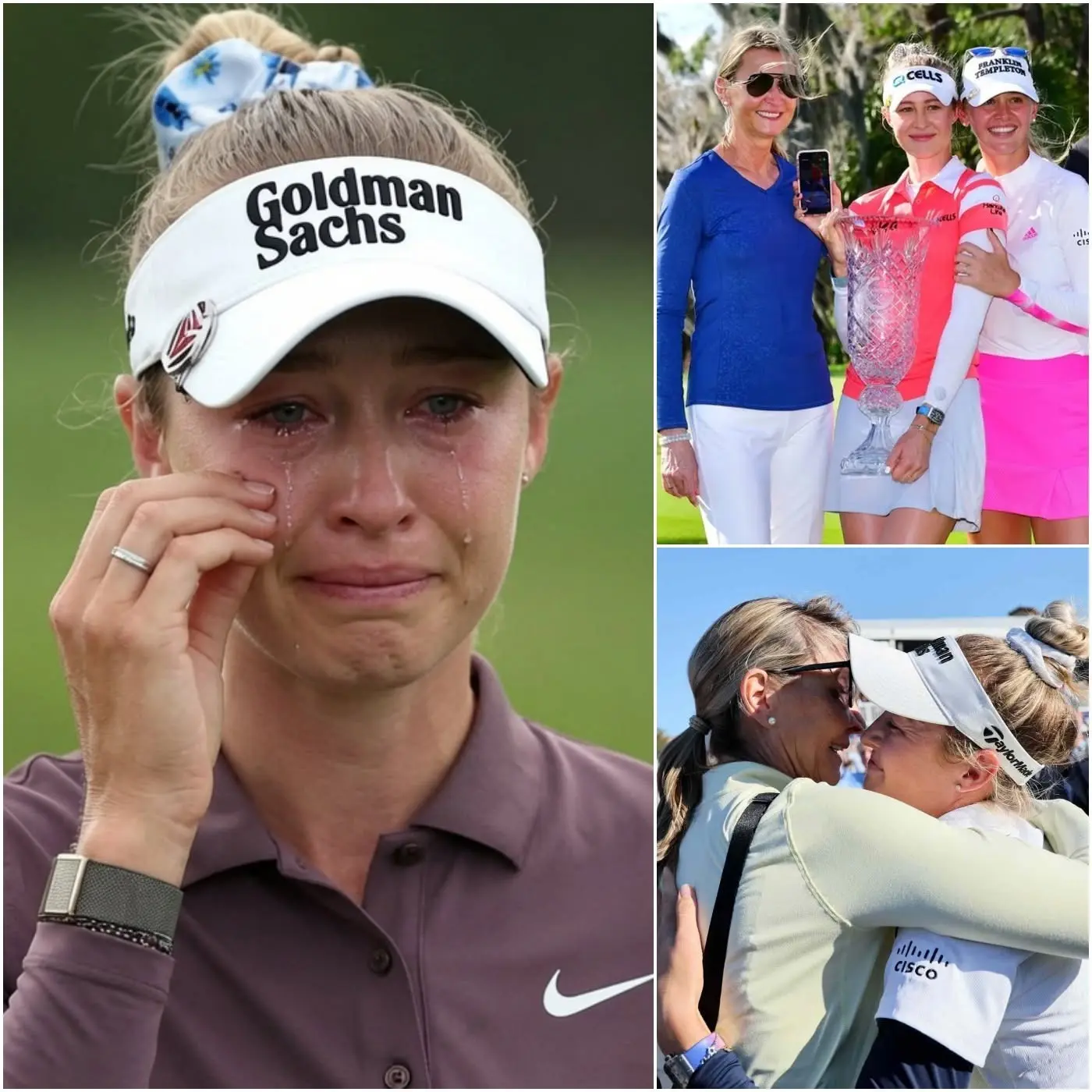 Cover Image for “OUR HEARTS ARE BROKEN!”💔 Just hours before the final round of the 2026 U.S. Women’s Open at Riviera Country Club, the entire LPGA community and fellow players sent their deepest condolences to world No.1 Nelly Korda after she received devastating news about her mother.