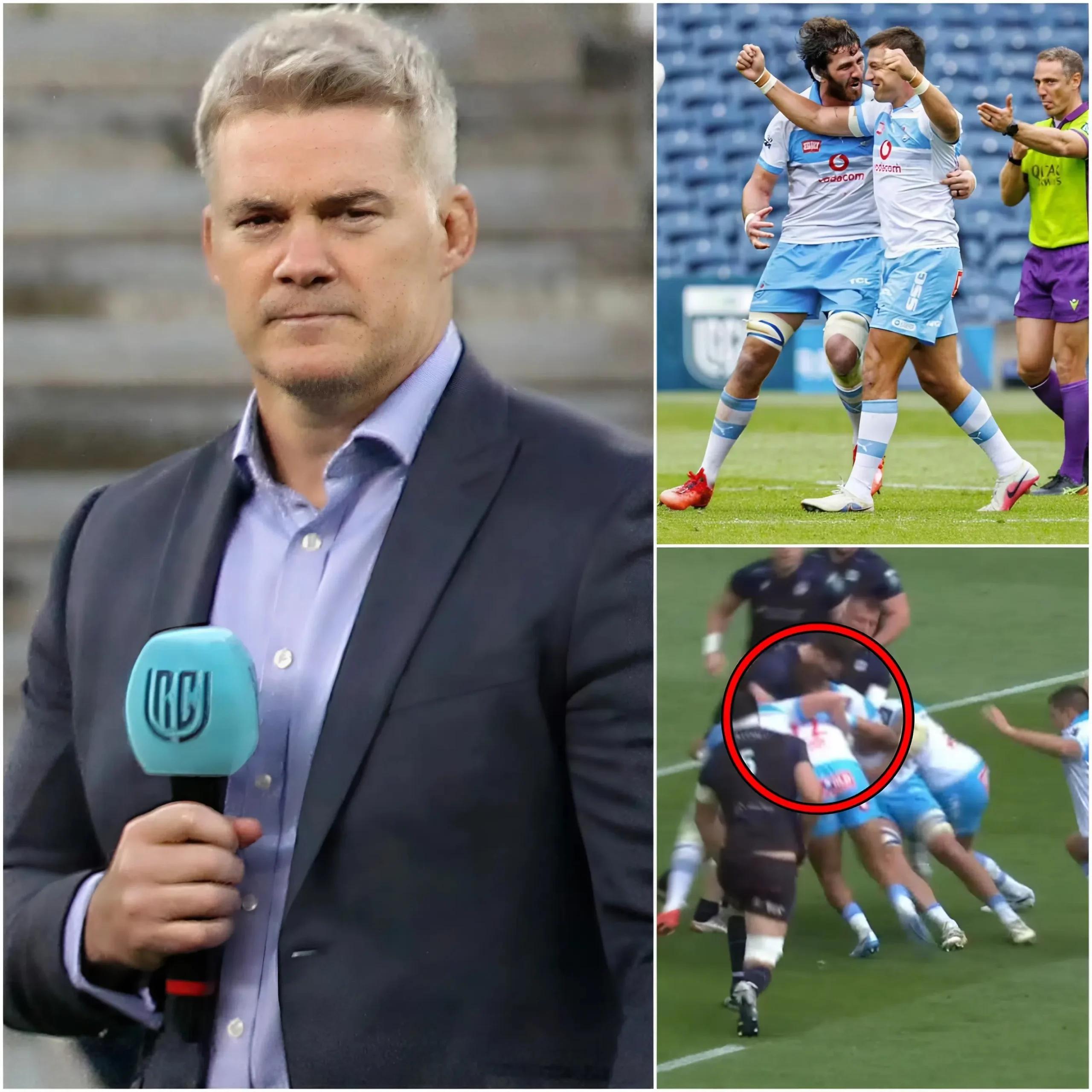 Cover Image for 🚨OFFICIAL: URC CEO Martin Anayi has delivered the FINAL VERDICT on the complaints lodged by Glasgow Warriors following their highly tense semifinal clash with the Vodacom Bulls.
