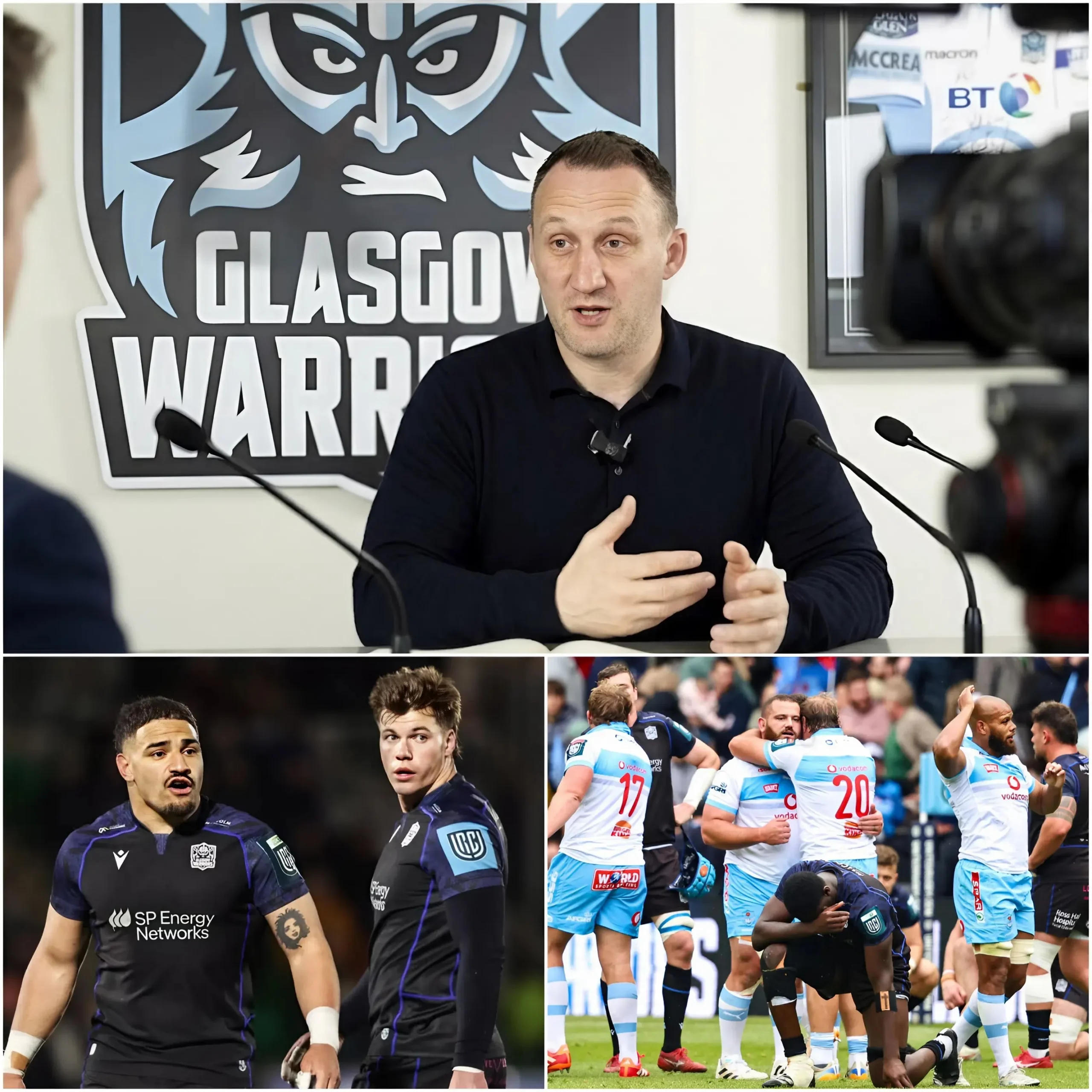 Cover Image for 🛑15 MINUTES AGO: Glasgow Warriors CEO Kenny Brown has just announced a list of 5 PLAYERS WHO ARE CERTAIN TO LEAVE THE CLUB following the conclusion of the semifinal against the Vodacom Bulls.